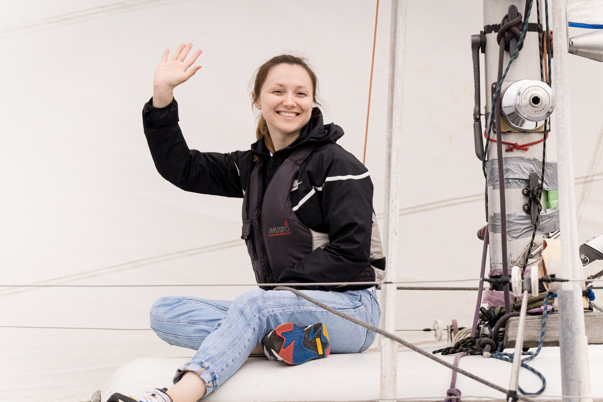 Корпоративная парусная регата Evraz. Репортажный фотограф Денис Тихомиров. Москва