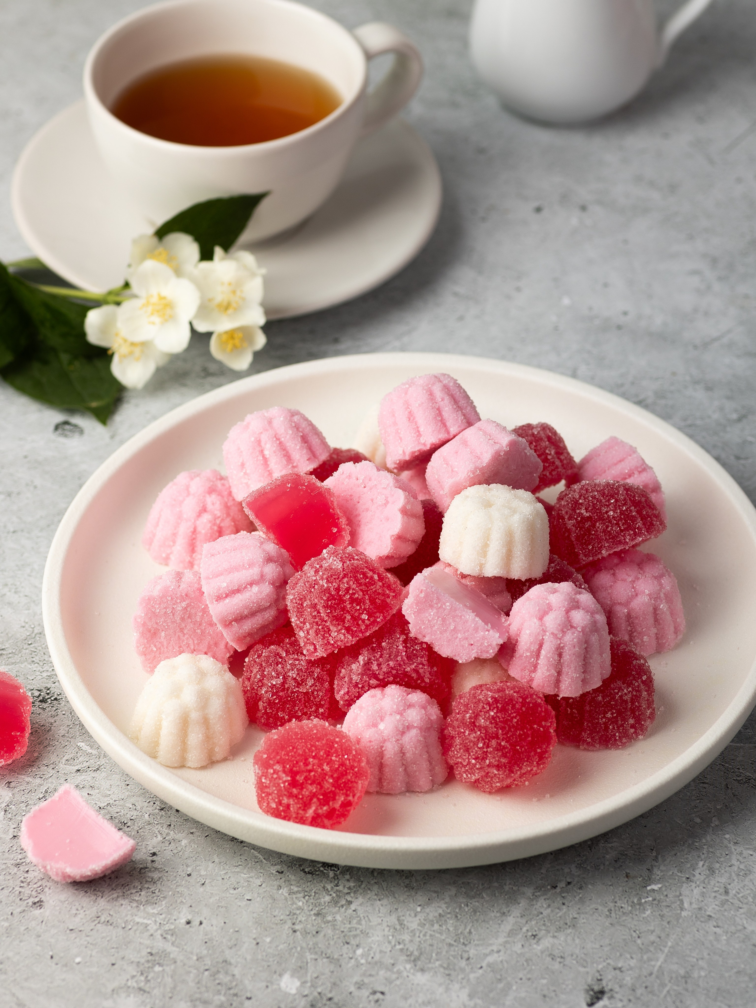 фудсъемка мармелада со вкусом малины для маркетплейсов, для карточки товара