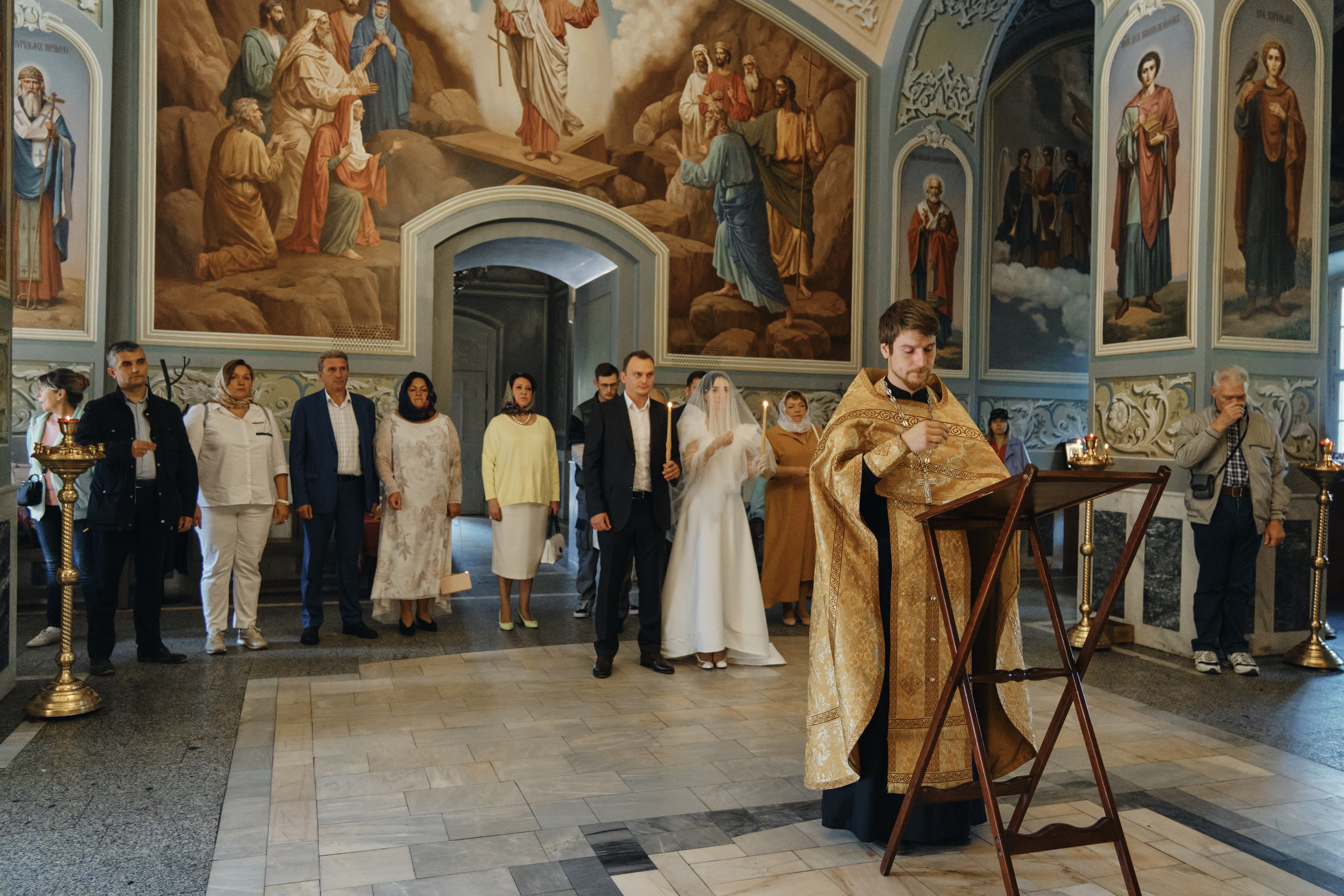 Венчание Александра и Марии. Свадебный фотограф в Москве и Подмосковье Виктор Одинцов