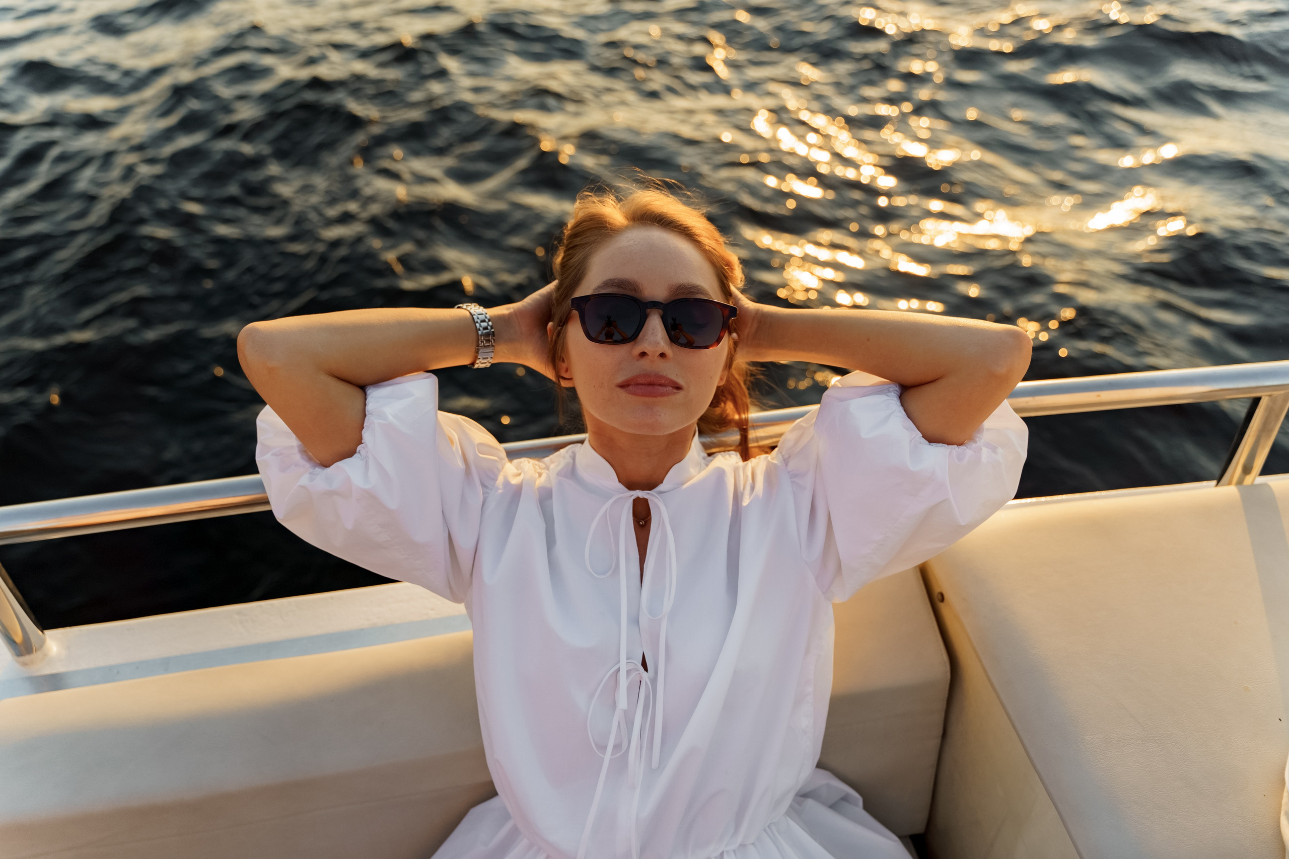 Лето в СПб на катере