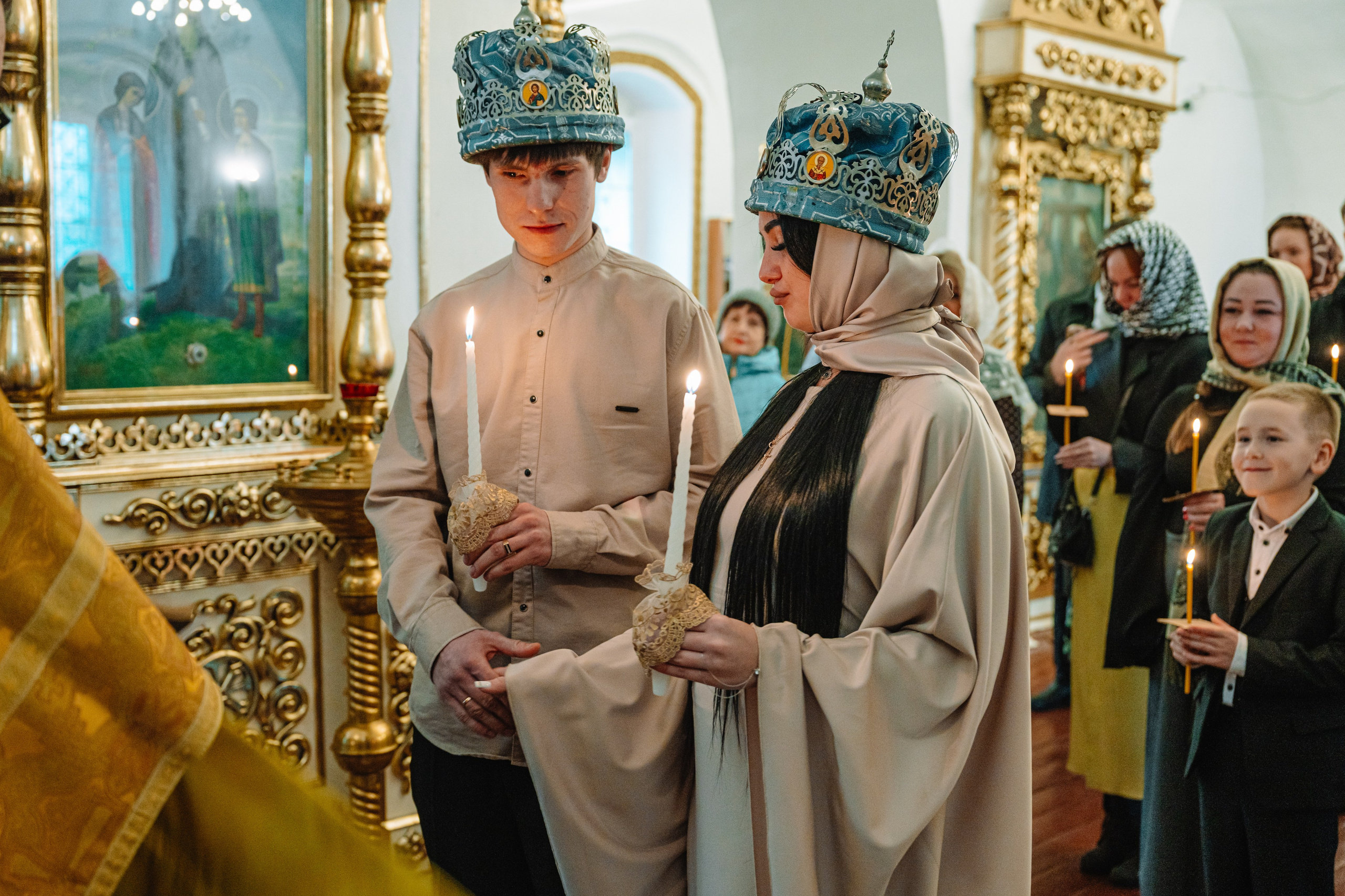 Вячеслав + Виктория. Венчание, свадебное торжество.г.Зеленодольск. Свадебный фотограф в Казани, и Зеленодольске Радик Мухаметов