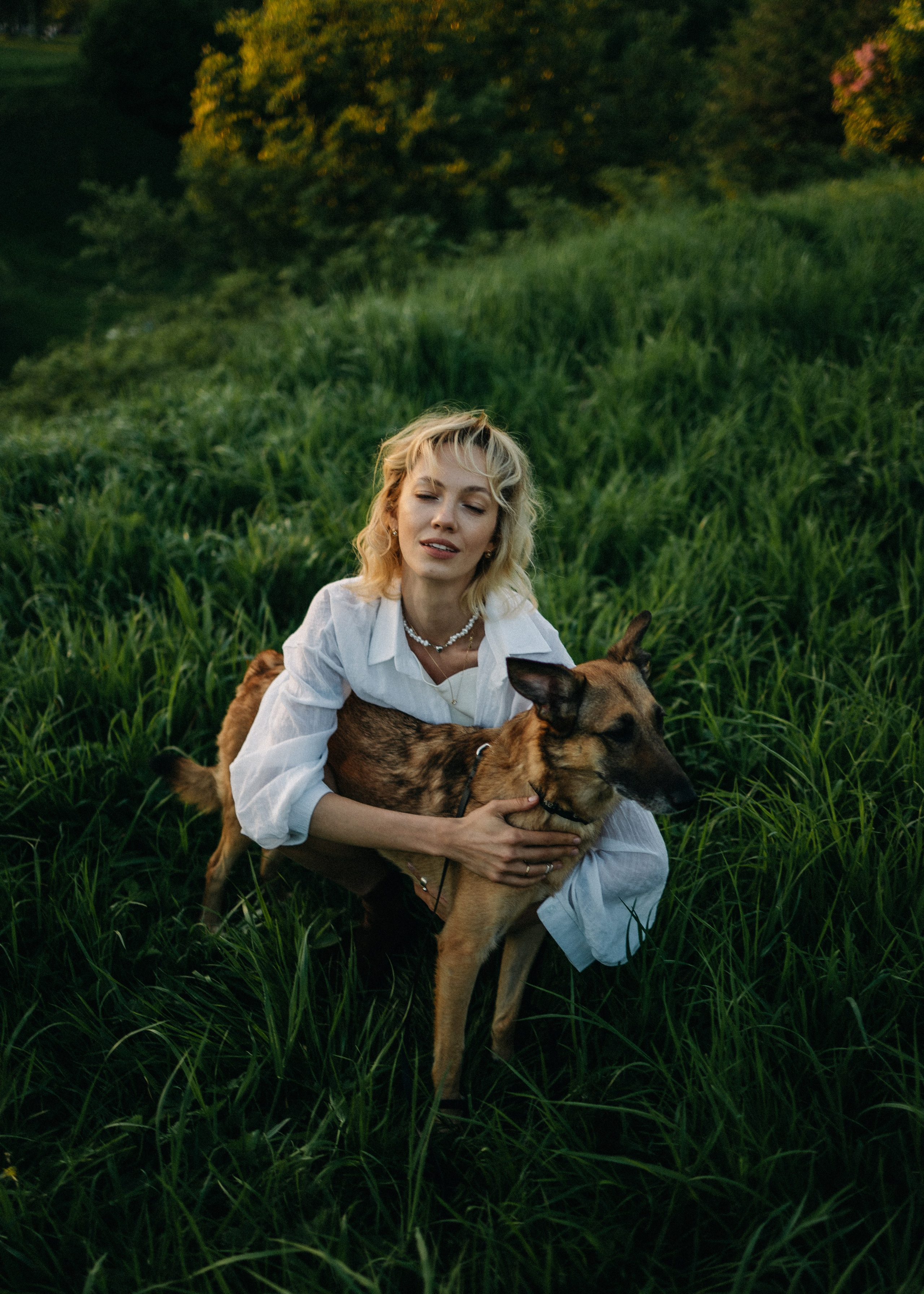 Алёна и Тея. Фотограф-анималист Ксения Воробьева, Москва