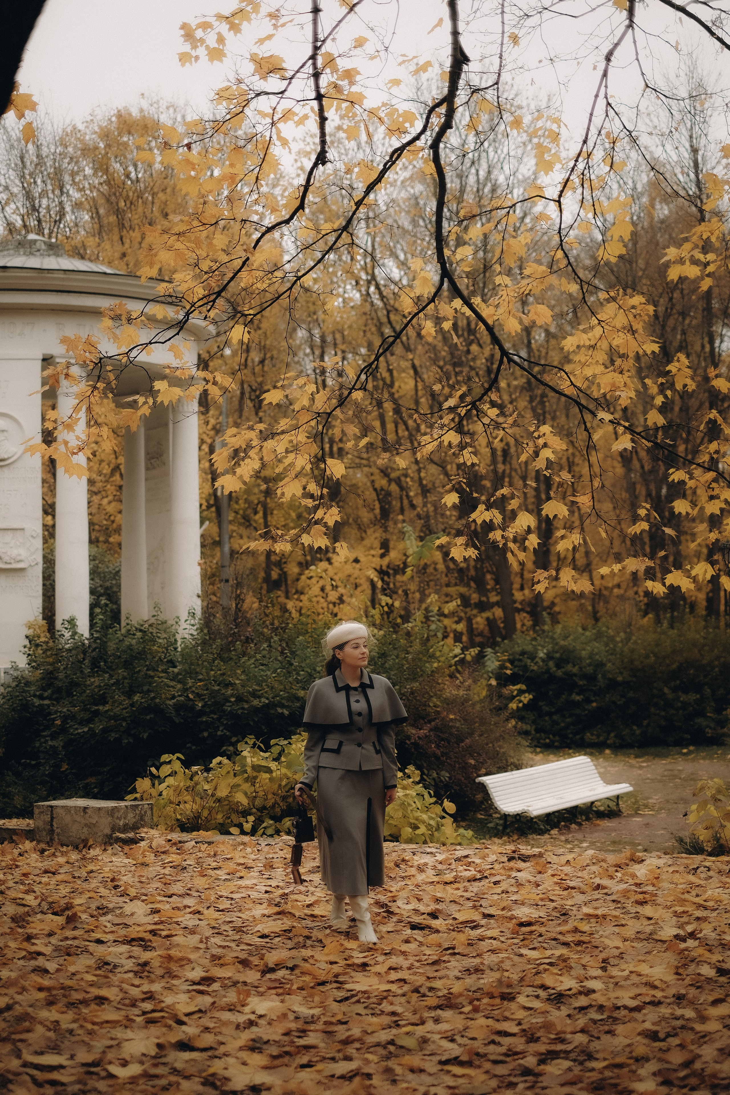 Осень в Нескучном саду. Свадебный и семейный фотограф в Москве Инника Кетлер
