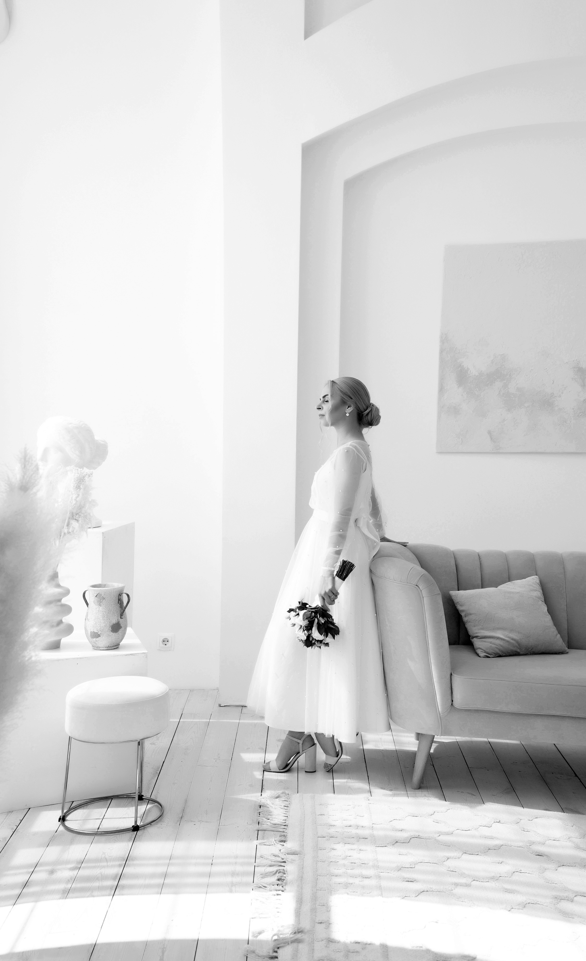 Небольшая чб серия со свадьбы Алесея и Полины. Свадебный, семейный, детский, контент фотограф в Омске Максим Ильин