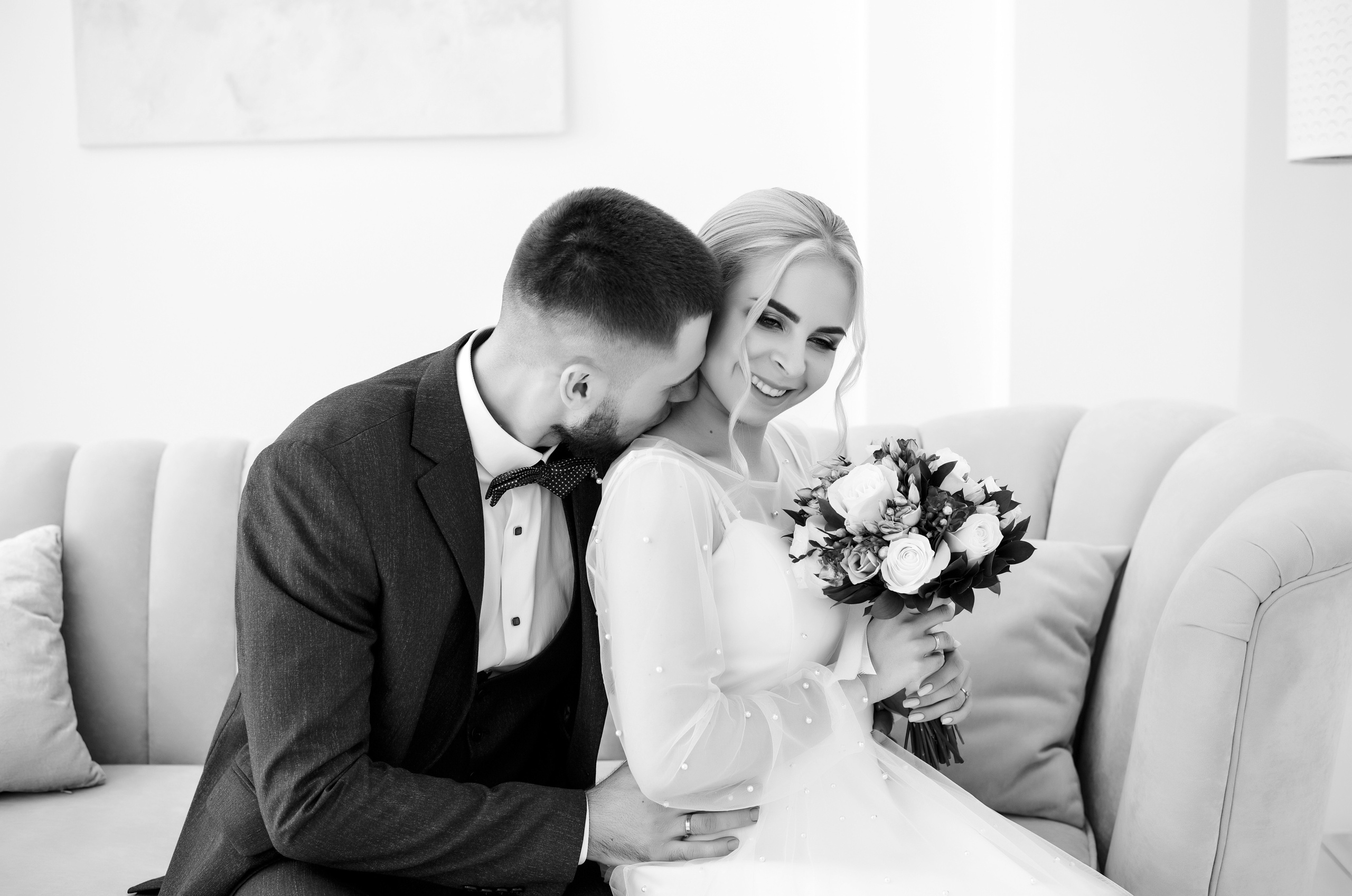 Небольшая чб серия со свадьбы Алесея и Полины. Свадебный, семейный, детский, контент фотограф в Омске Максим Ильин