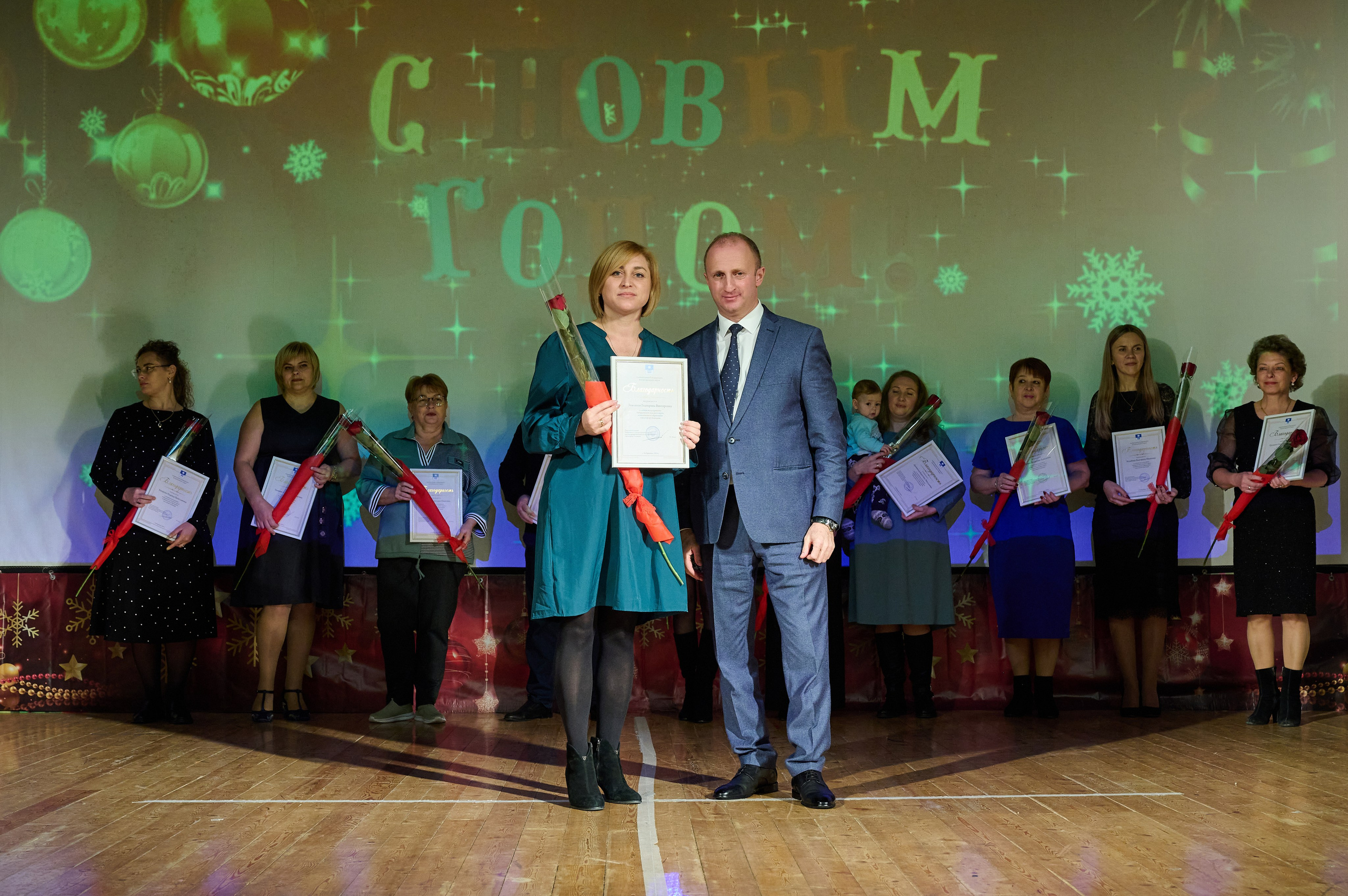 Новогодний концерт. Жизнь курорта Кабардинка в фотографиях