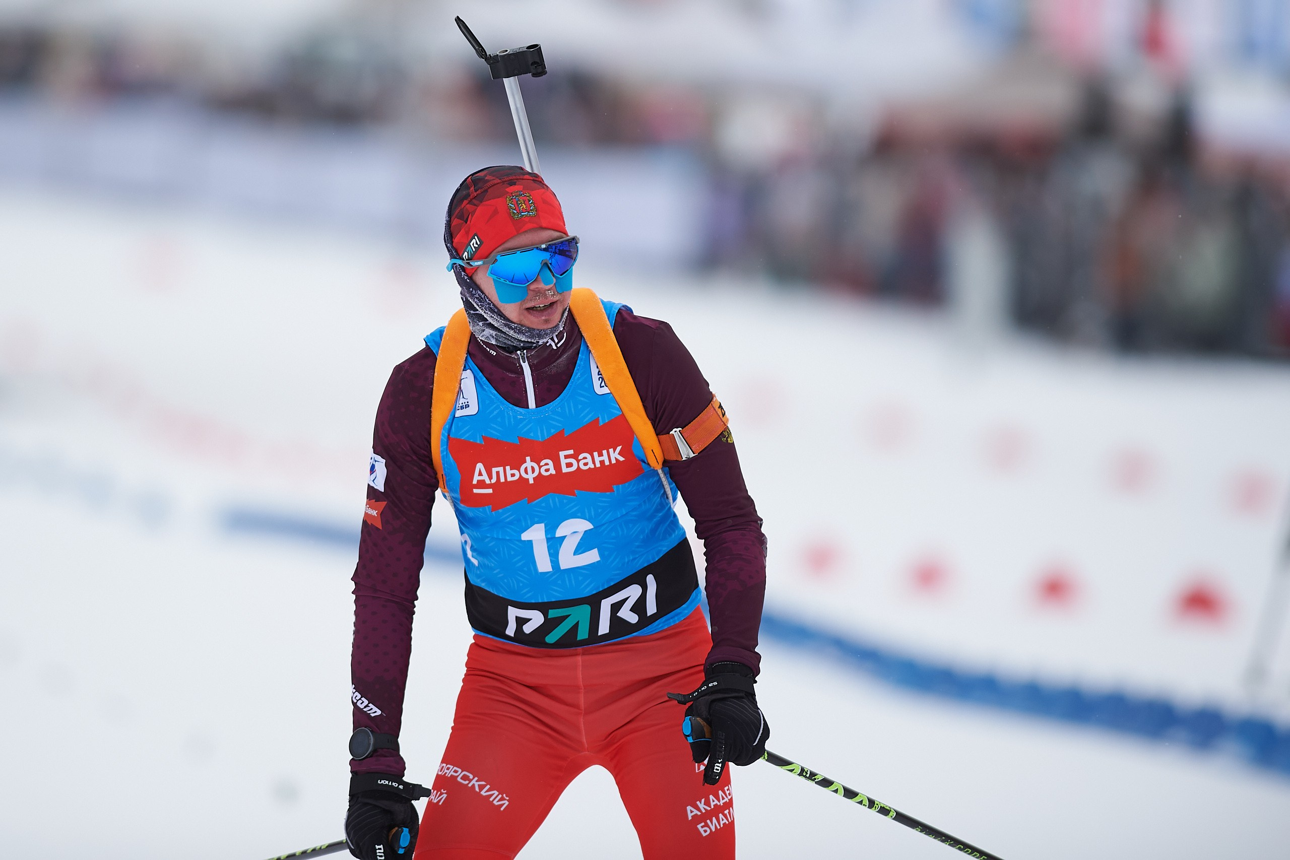 Биатлон. Чемпионат России — 2024/2025, 3-й этап, Ижевск. Ижевская винтовка. Спортивный репортажный фотограф в Ижевске Сергей Мерзляков