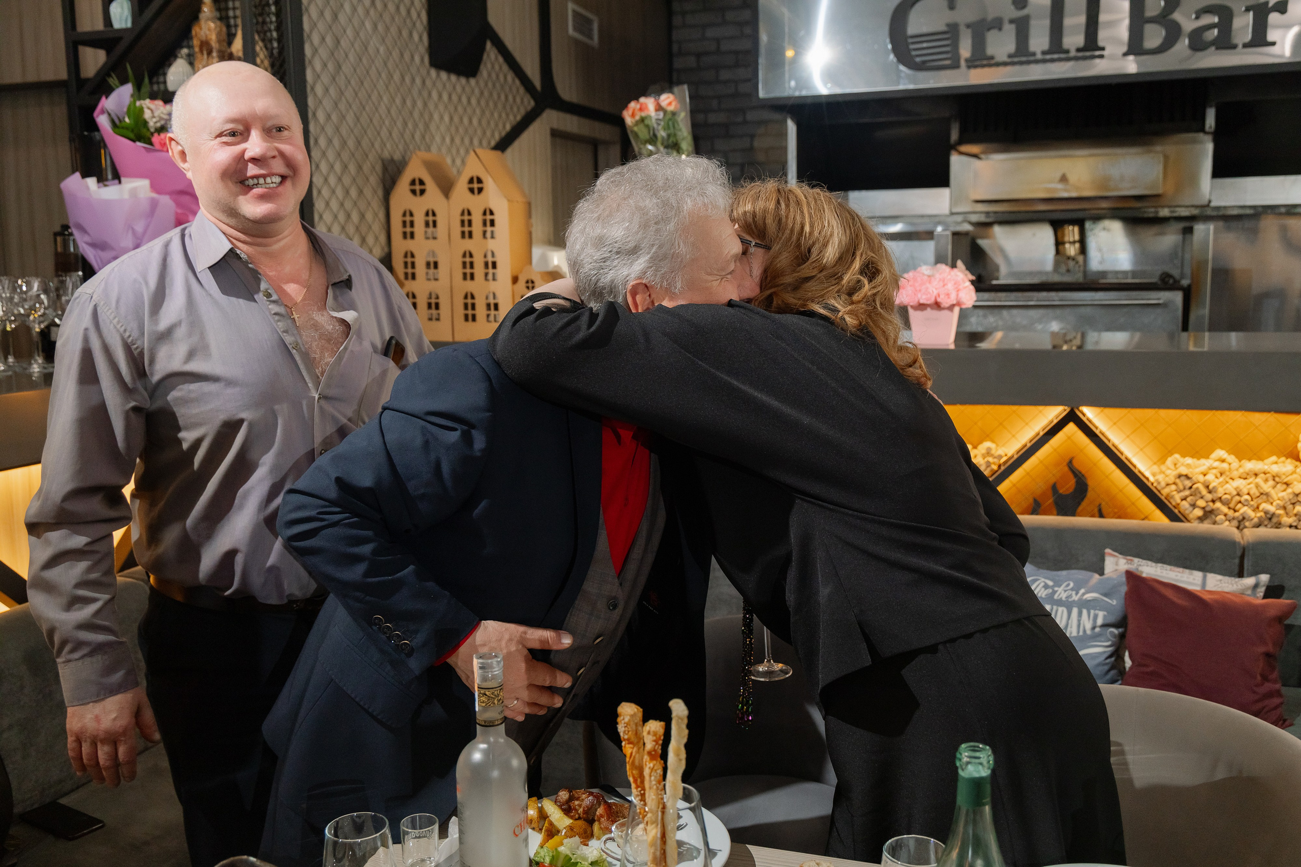 Фотосъемка юбилея в кафе BALDENINI в Минске. Свадебный фотограф в Минске/Беларуси Сергей Спиридонов