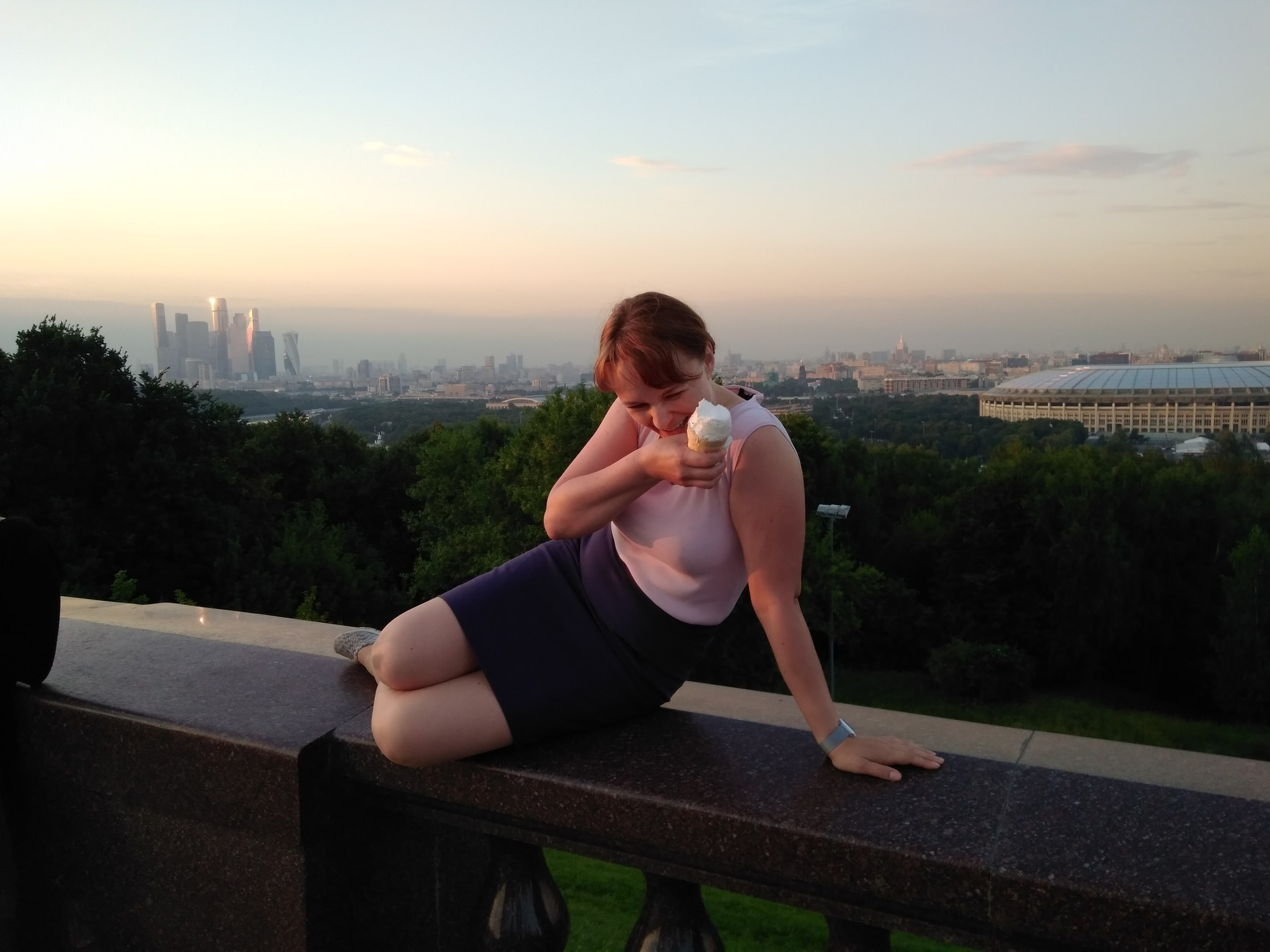 Прогулка на Воробьевых горах | 25.07.2017. Галерея Фантим