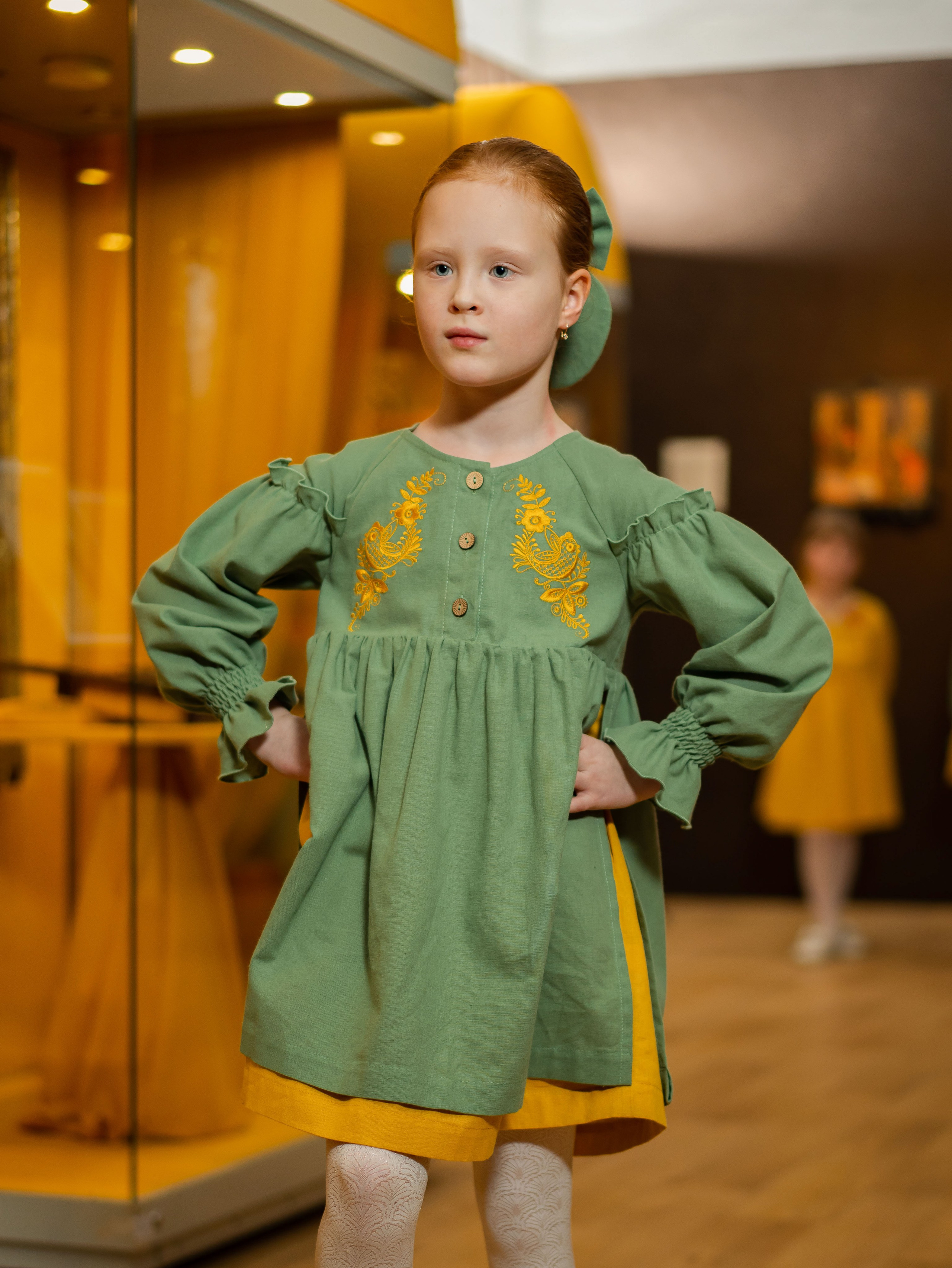 Показ одежды в рамках выставки «105. Лучшее». Фотограф Москва