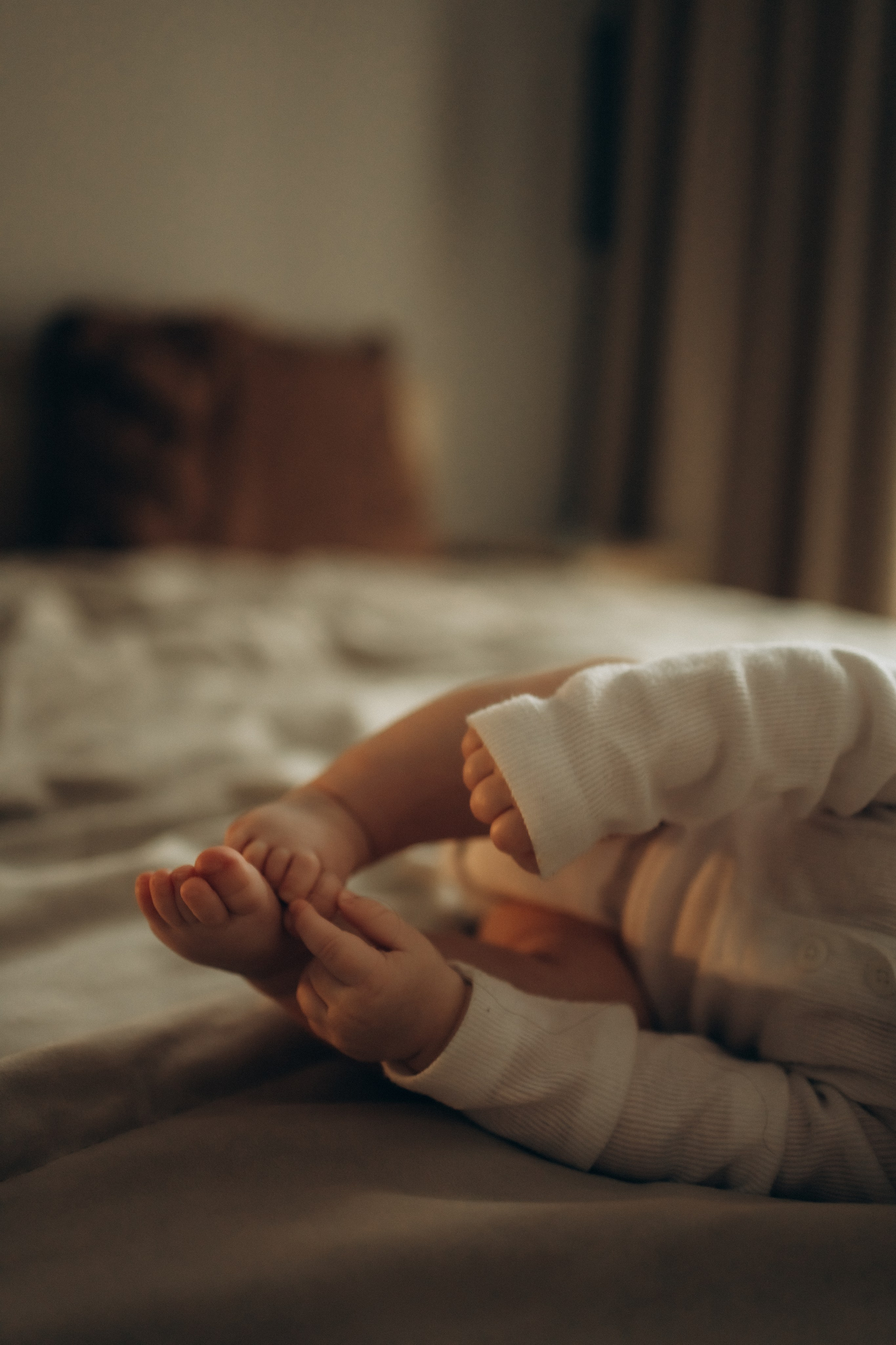 Наташа, Сережа и малыш Левушка. Семейный, домашний, ньюборн фотограф Москва Цветкова Елизавета