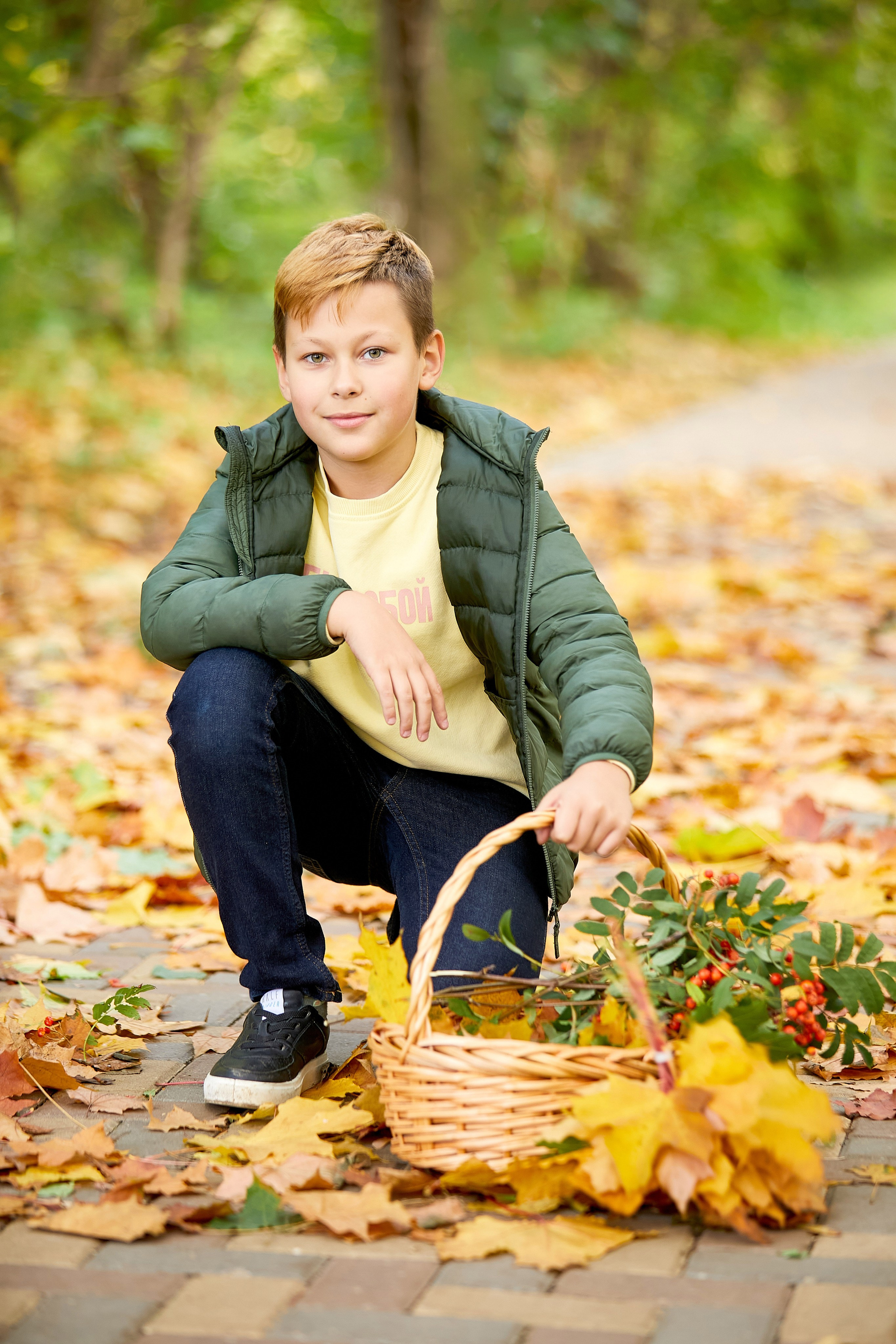 Семейный портрет (осень). Фотограф Михаил Коган — Москва 89267284460