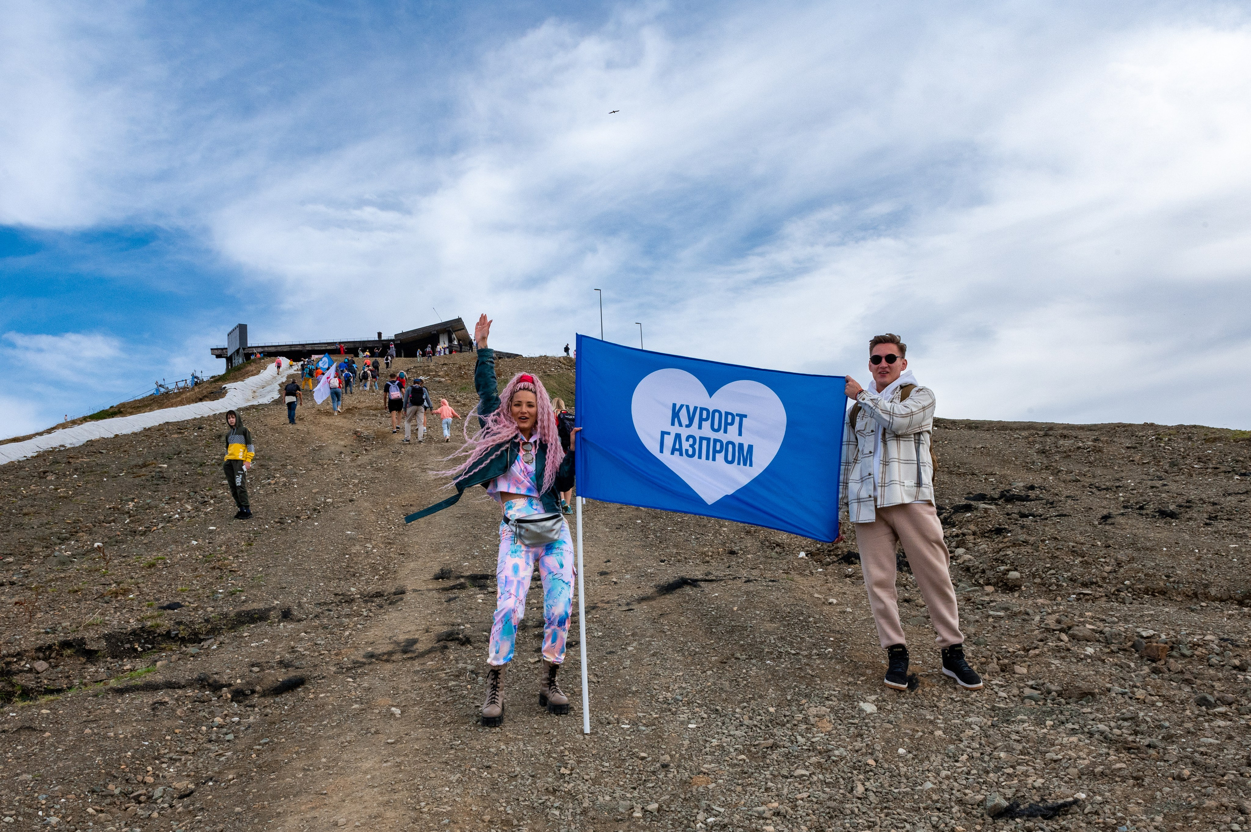 Хайкинг по трем курортам Красной Поляны 2022. Репортажный фотограф в Красной Поляне и Сочи Павлюченко Екатерина
