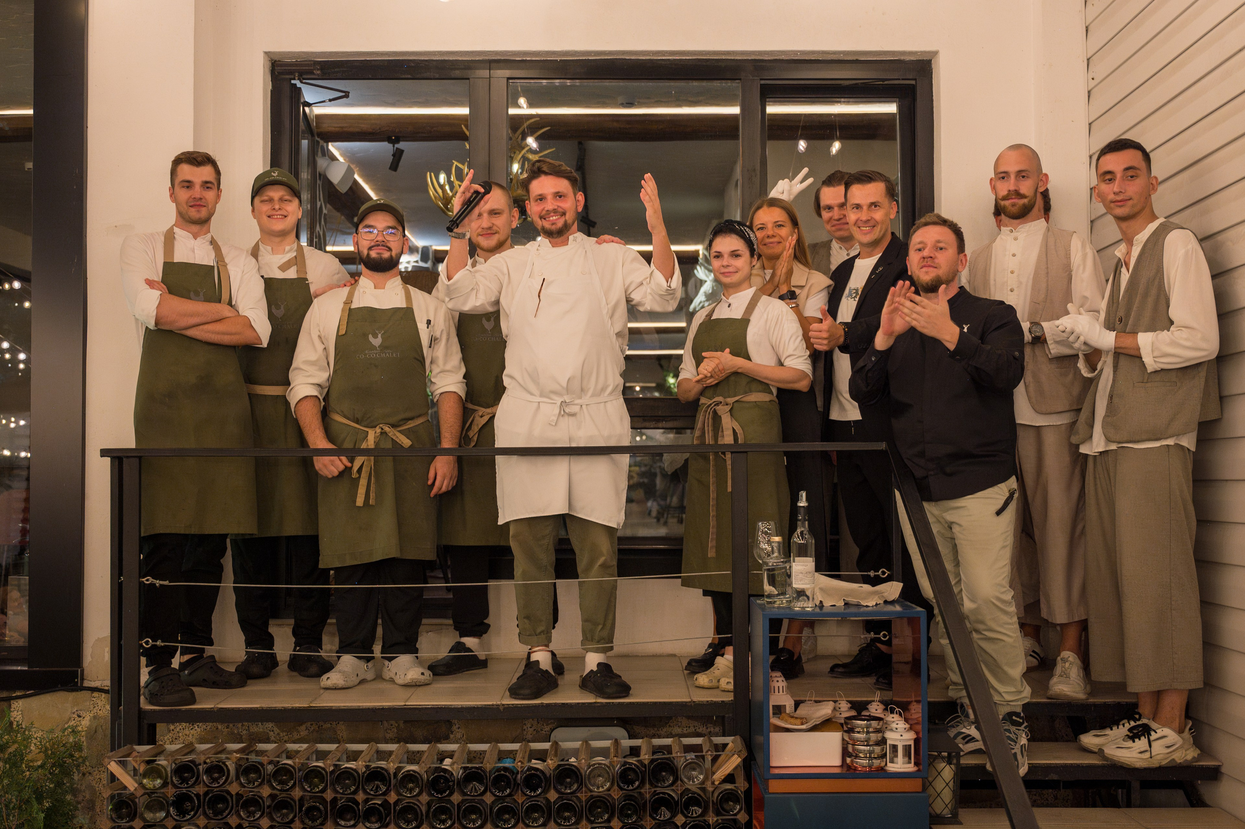 Гастрономический ужин в ресторане Co-Co Chalet. Репортажный фотограф в Красной Поляне и Сочи Павлюченко Екатерина