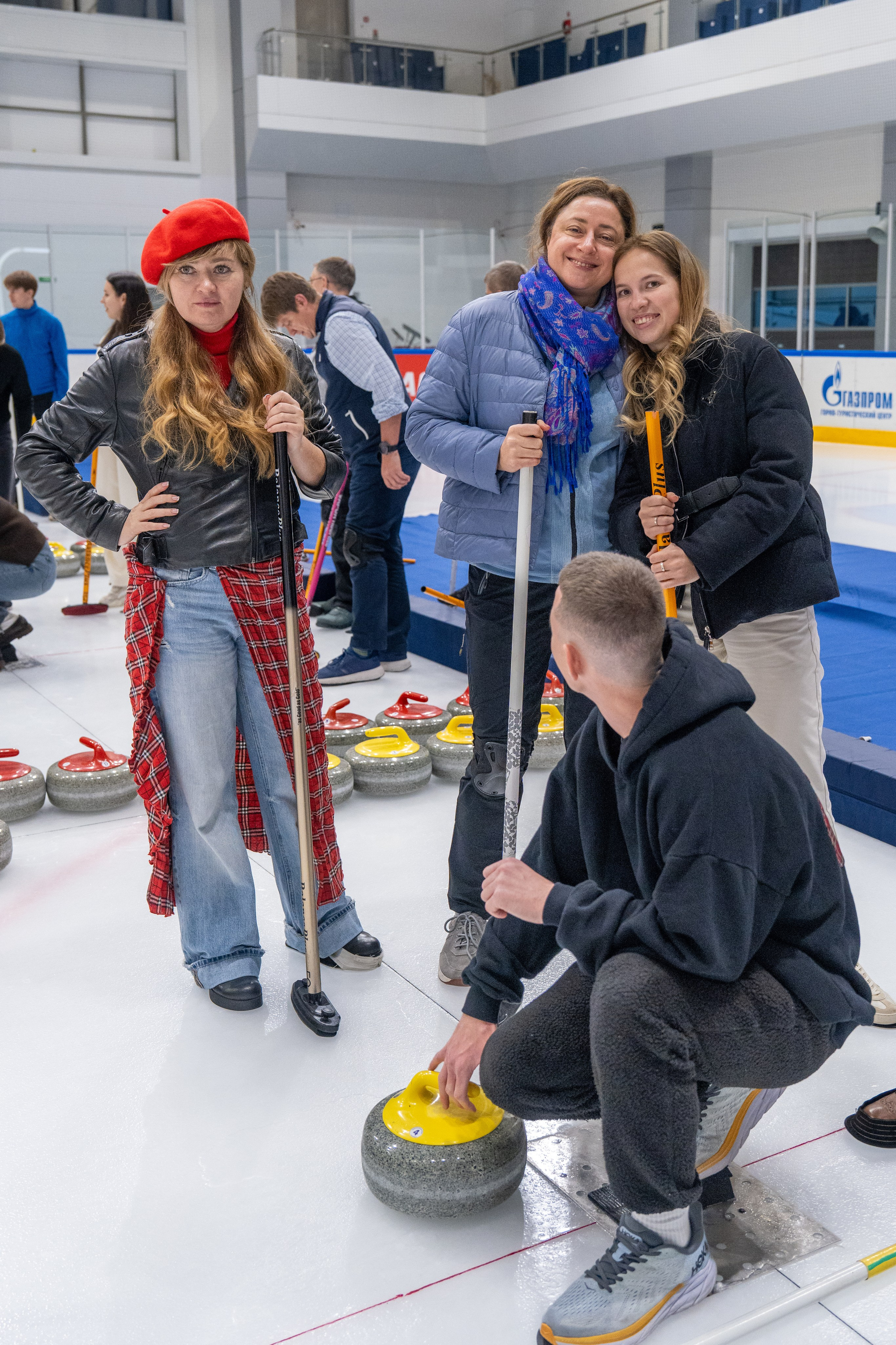 Керлинг для компании Р-Фарм. Репортажный фотограф в Красной Поляне и Сочи Павлюченко Екатерина