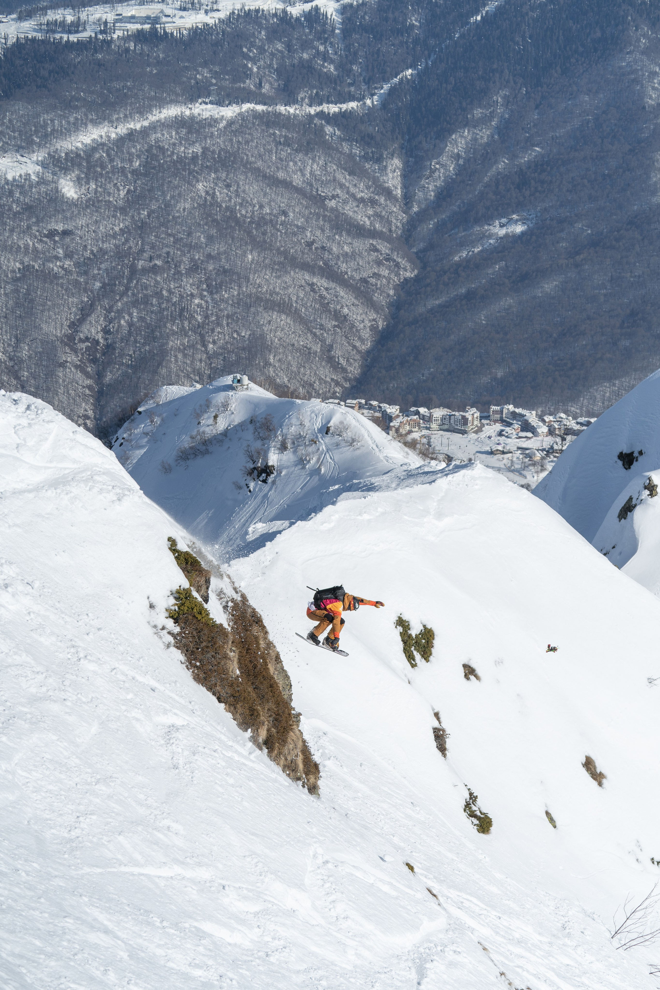 Freeride World Qualifier Rosa Khutor 2023. Репортажный фотограф в Красной Поляне и Сочи Павлюченко Екатерина