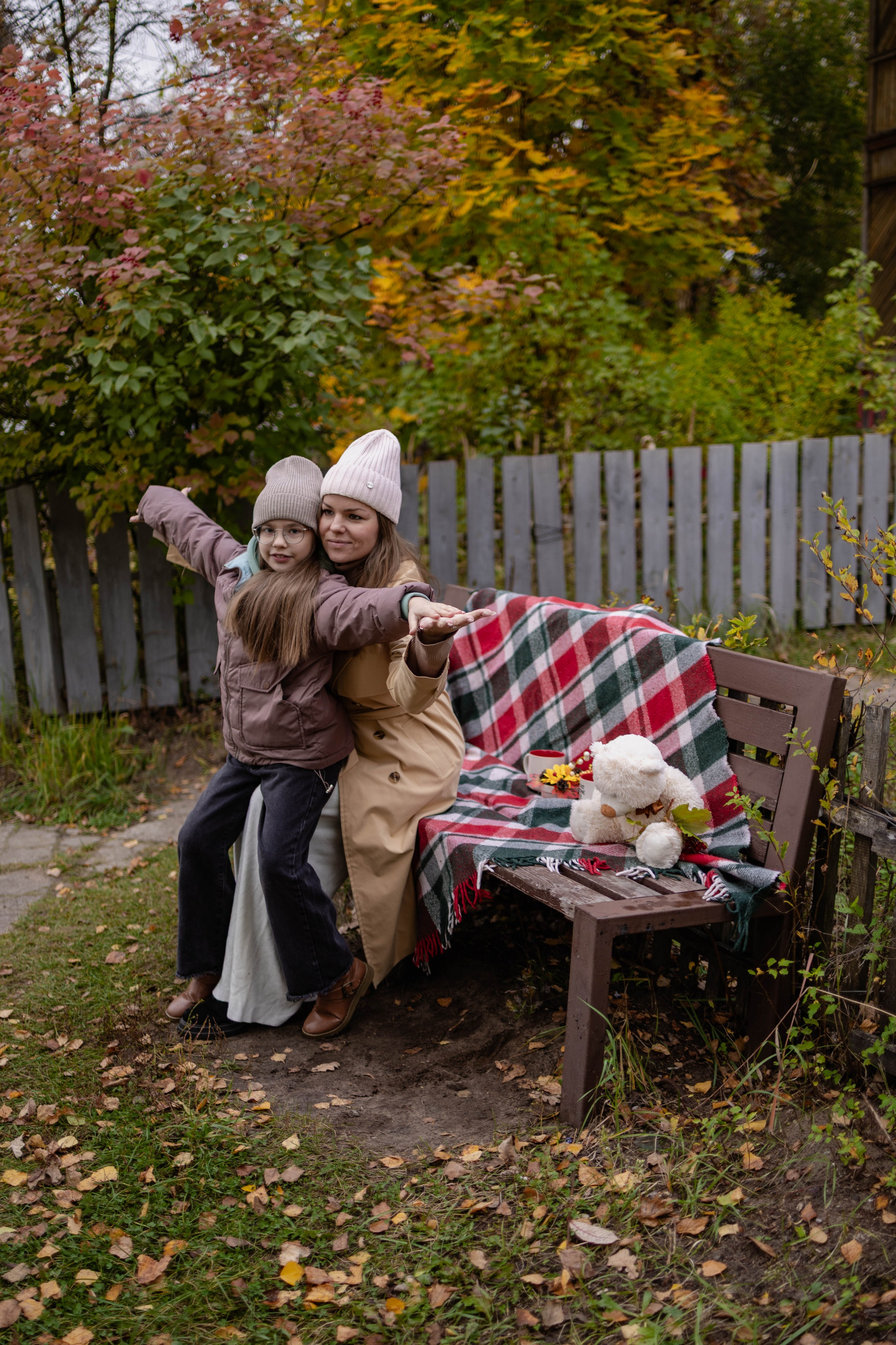 Пикник у дома. Осень. Семейный фотограф в Дзержинске Наталья Лаэтина