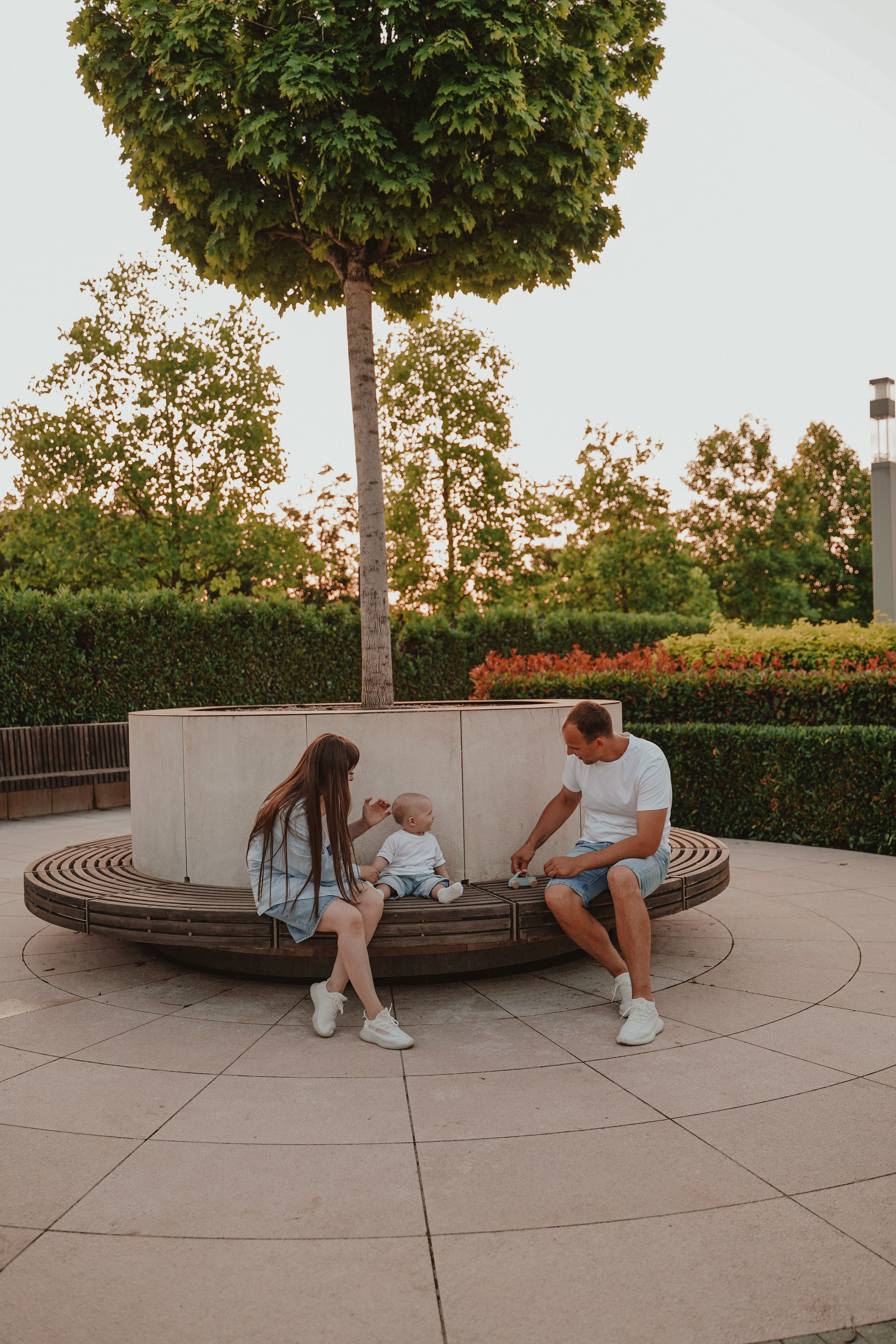 Семейная фотосессия в парке Галицкого. Семейный и женский фотограф в Краснодаре Анастасия Приймак