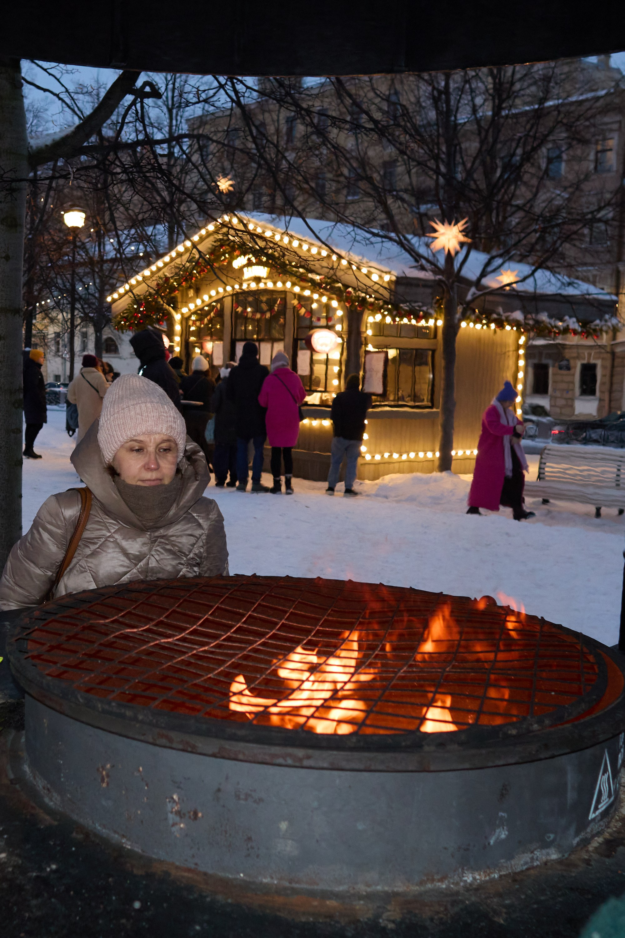 Рождество въ Санктъ-Петербургѣ. Фотографъ Сергѣевъ. Поймать мгновеніе