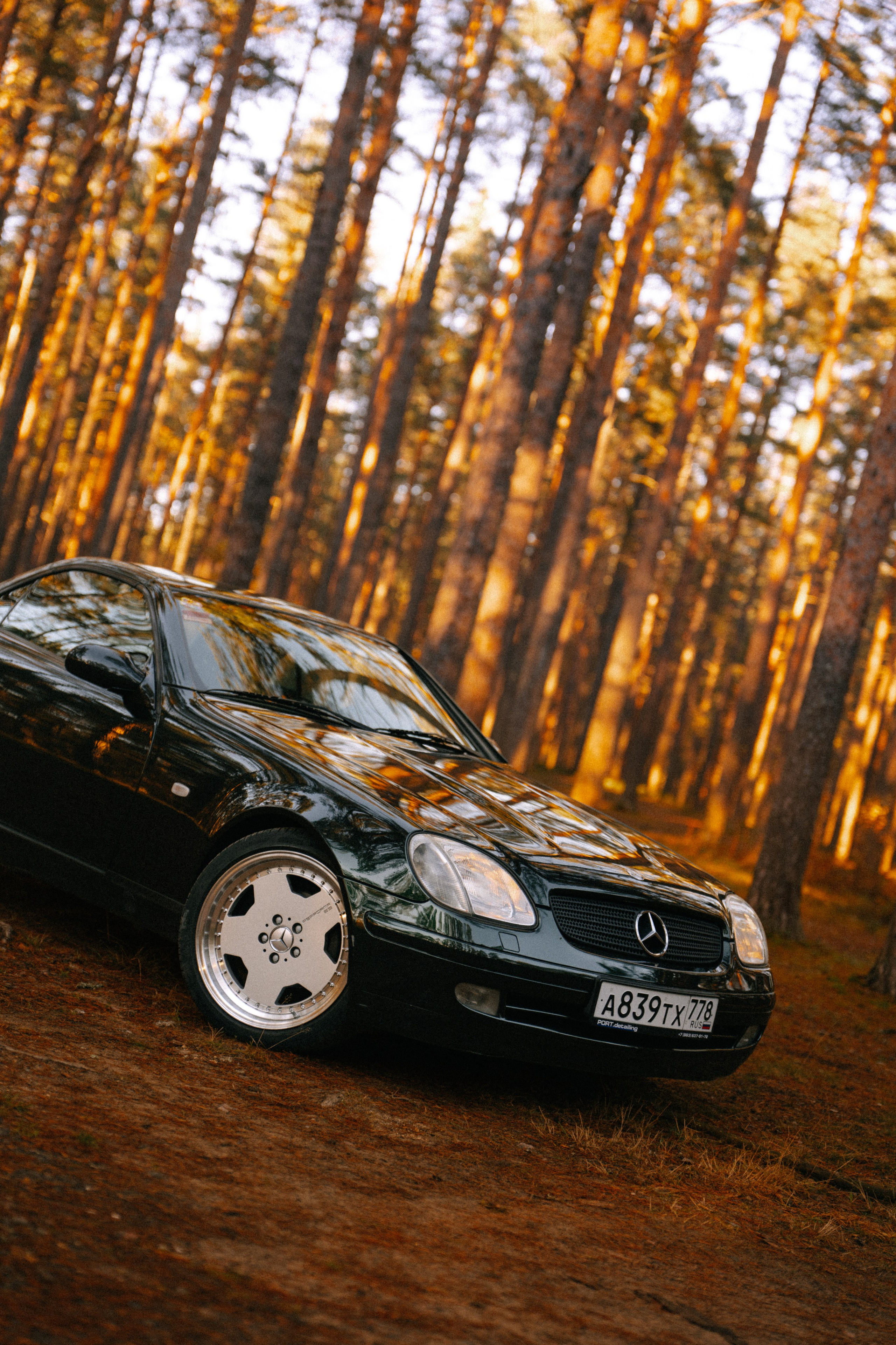 Mercedes SLC. Фотограф в Санкт-Петербурге Мария Александрова