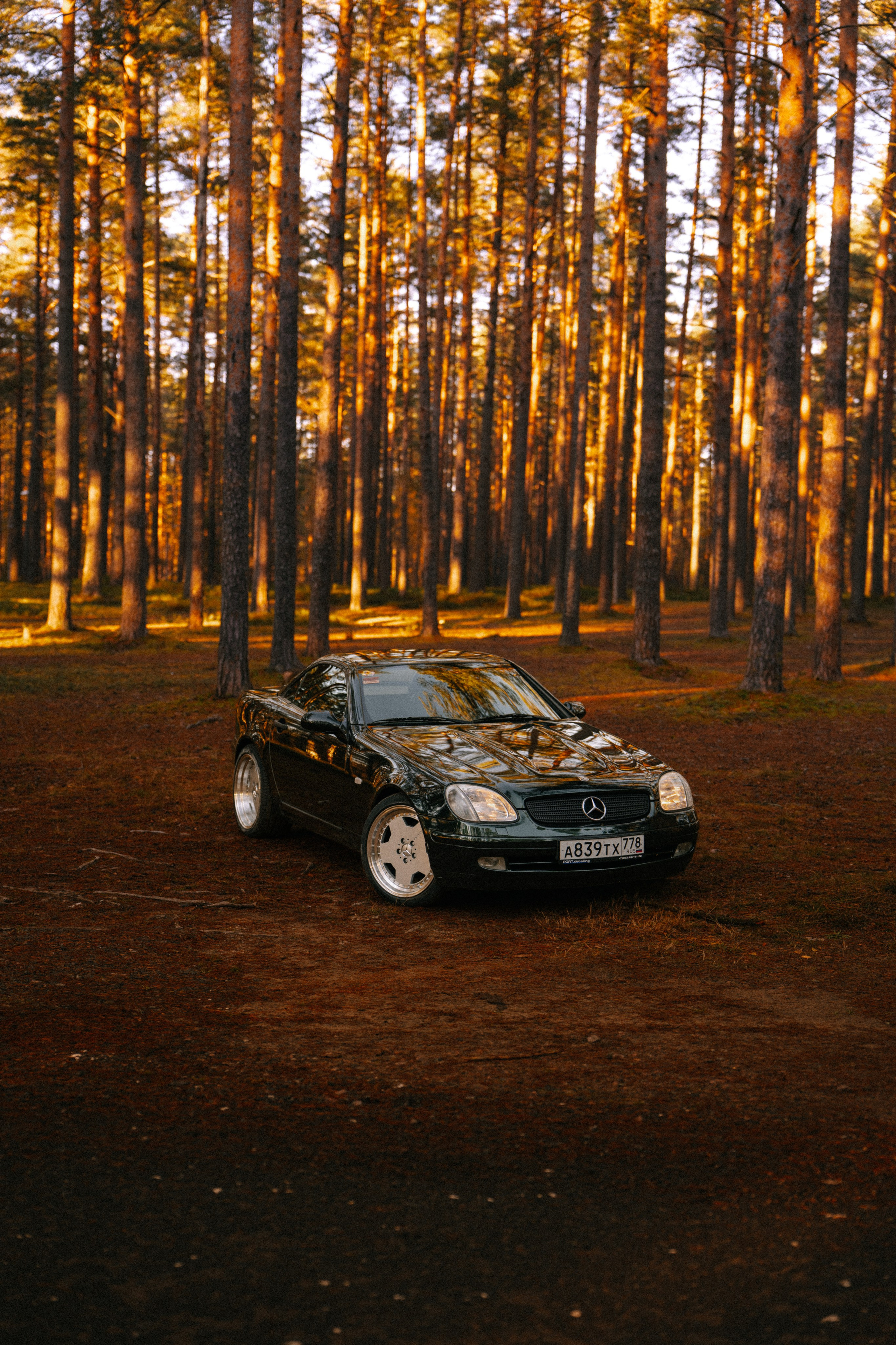 Mercedes SLC. Фотограф в Санкт-Петербурге Мария Александрова