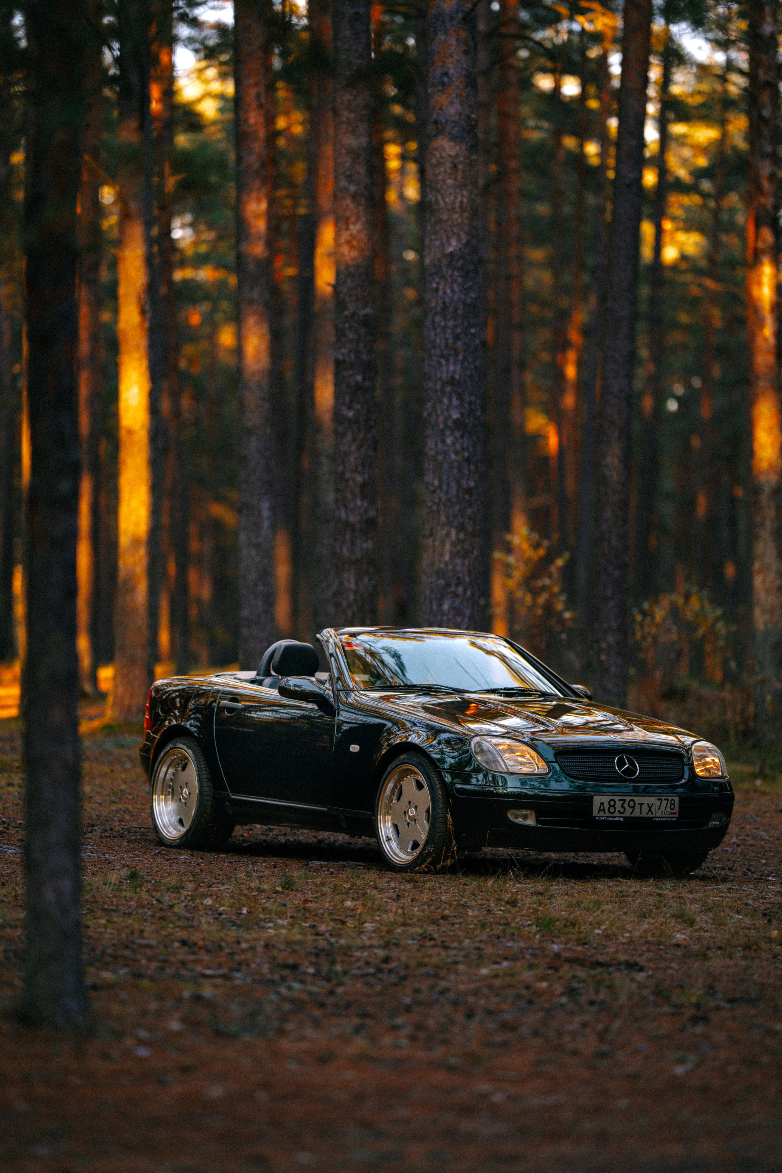 Mercedes SLC. Фотограф в Санкт-Петербурге Мария Александрова