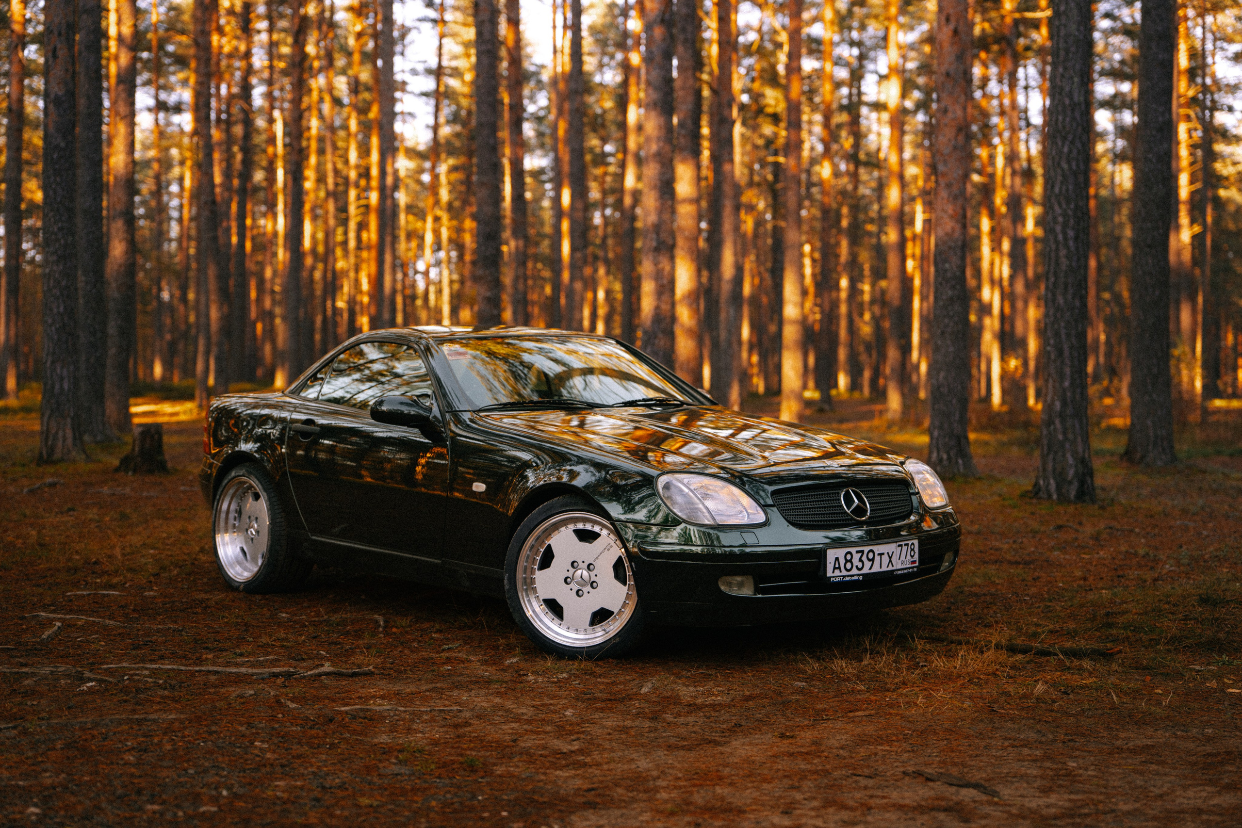Mercedes SLC. Фотограф в Санкт-Петербурге Мария Александрова