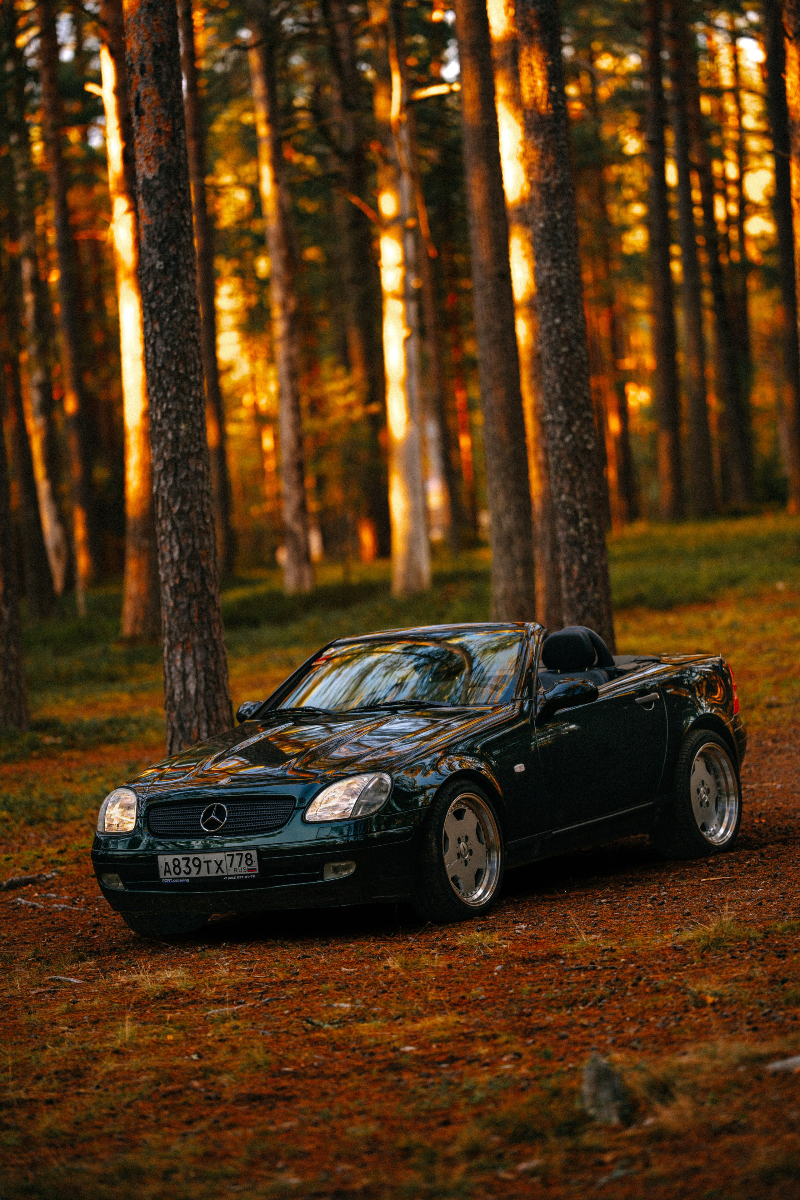 Mercedes SLC. Фотограф в Санкт-Петербурге Мария Александрова