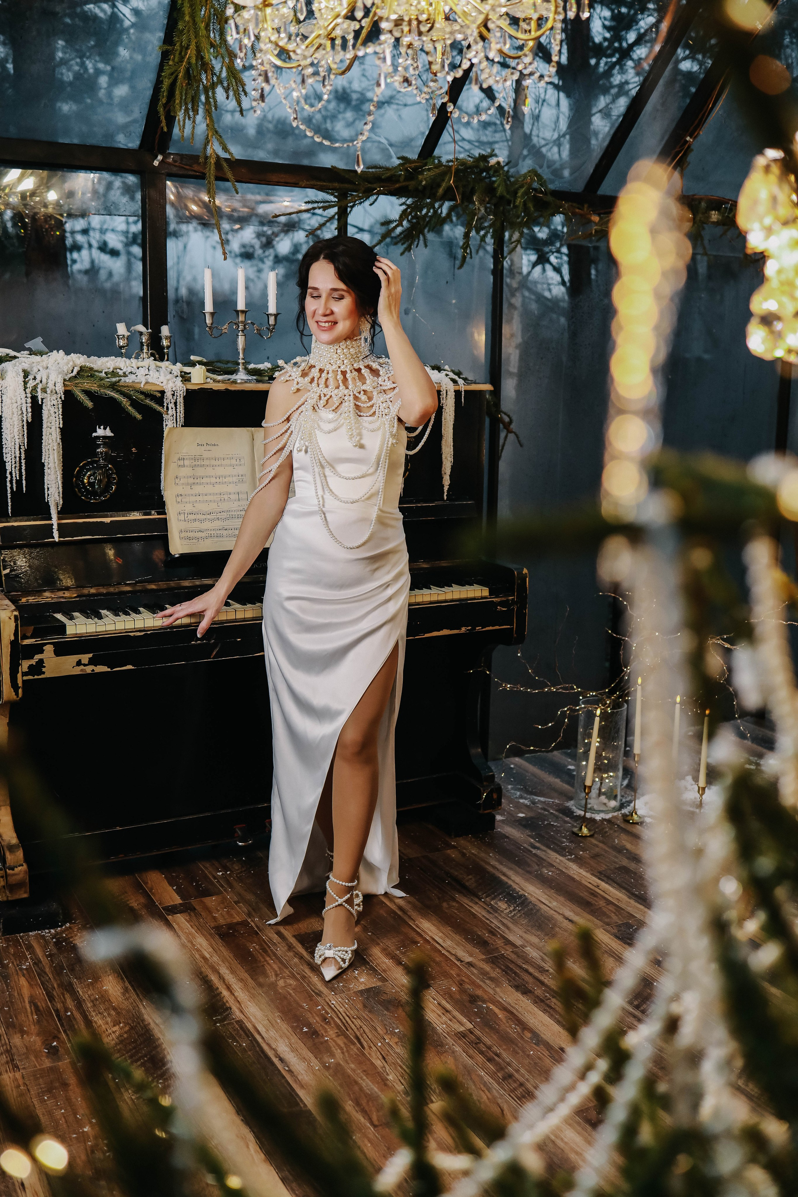 Новогодняя фотосессия в локации Оранжерея. Иванова Ирина Свадебный и семейный фотограф г. Уфа