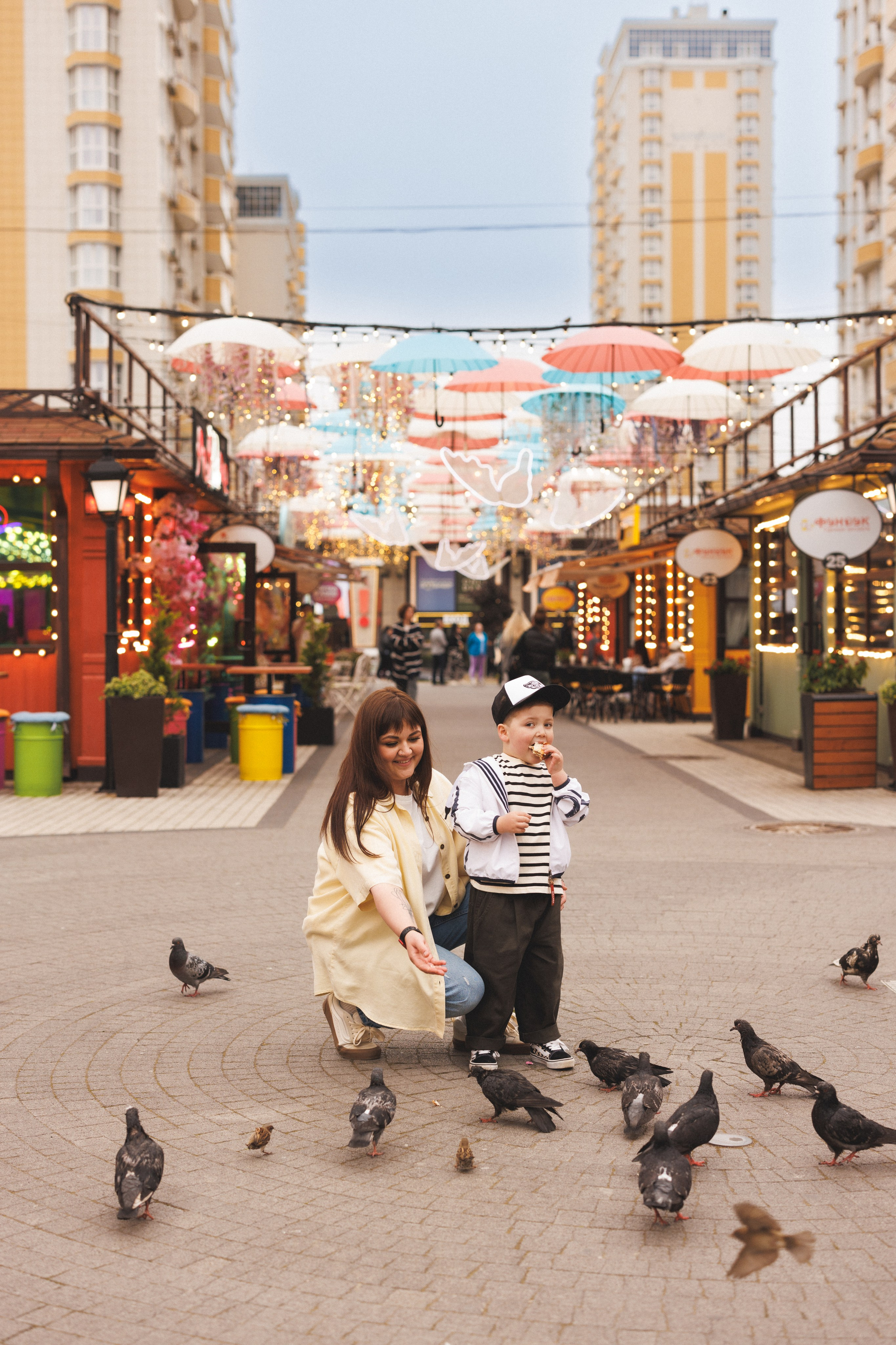 Семейная фотосессия в Центре города, Краснодар. Семейный и детский фотограф в Краснодаре Анна Трашкова