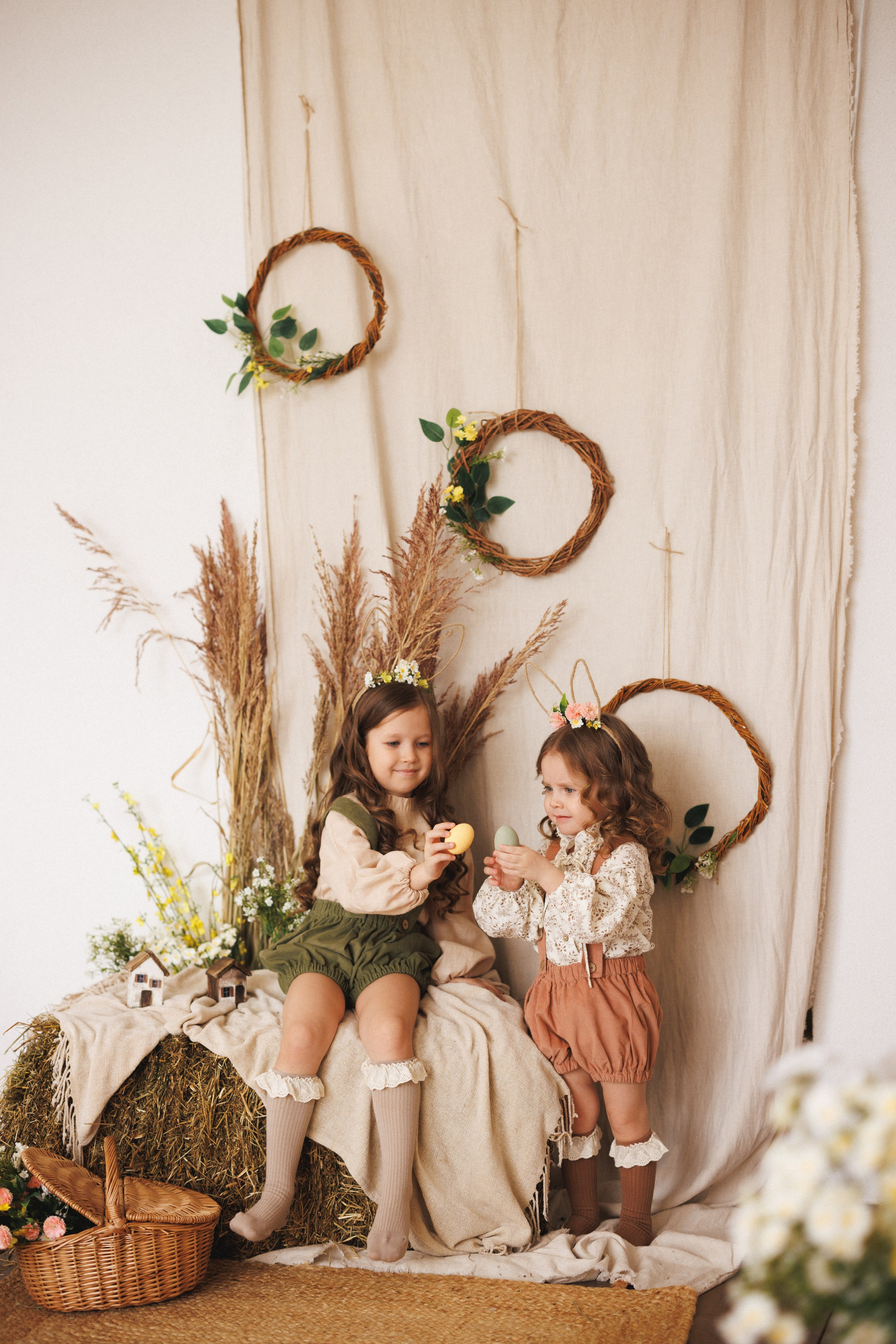 Пасхальная фотосессия в фотостудии «Mestone». Семейный и детский фотограф в Краснодаре Анна Трашкова