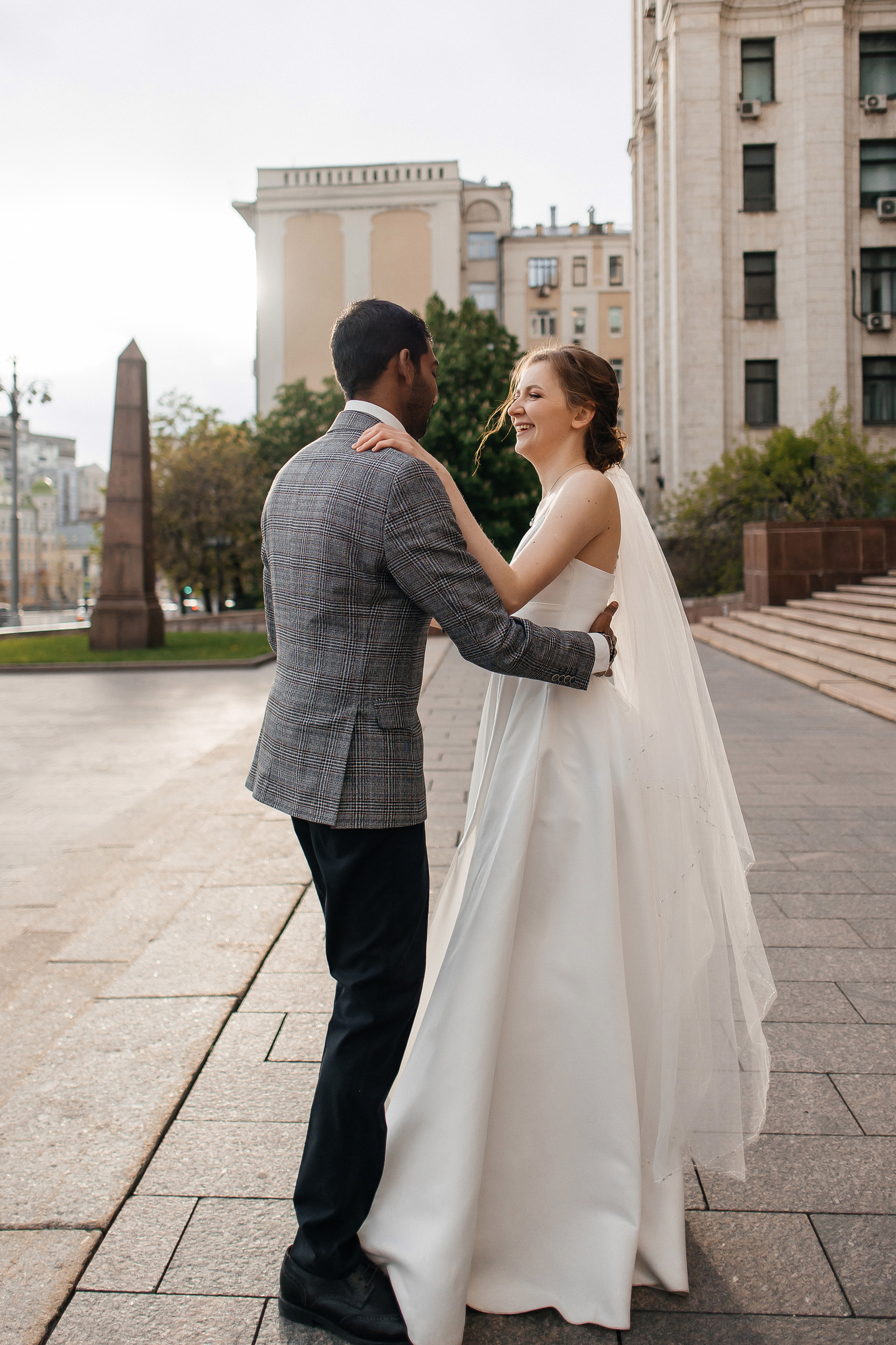 Полина и Вигнеш (ЗАГС + прогулка). Фотограф в Москве Екатерина Потапова