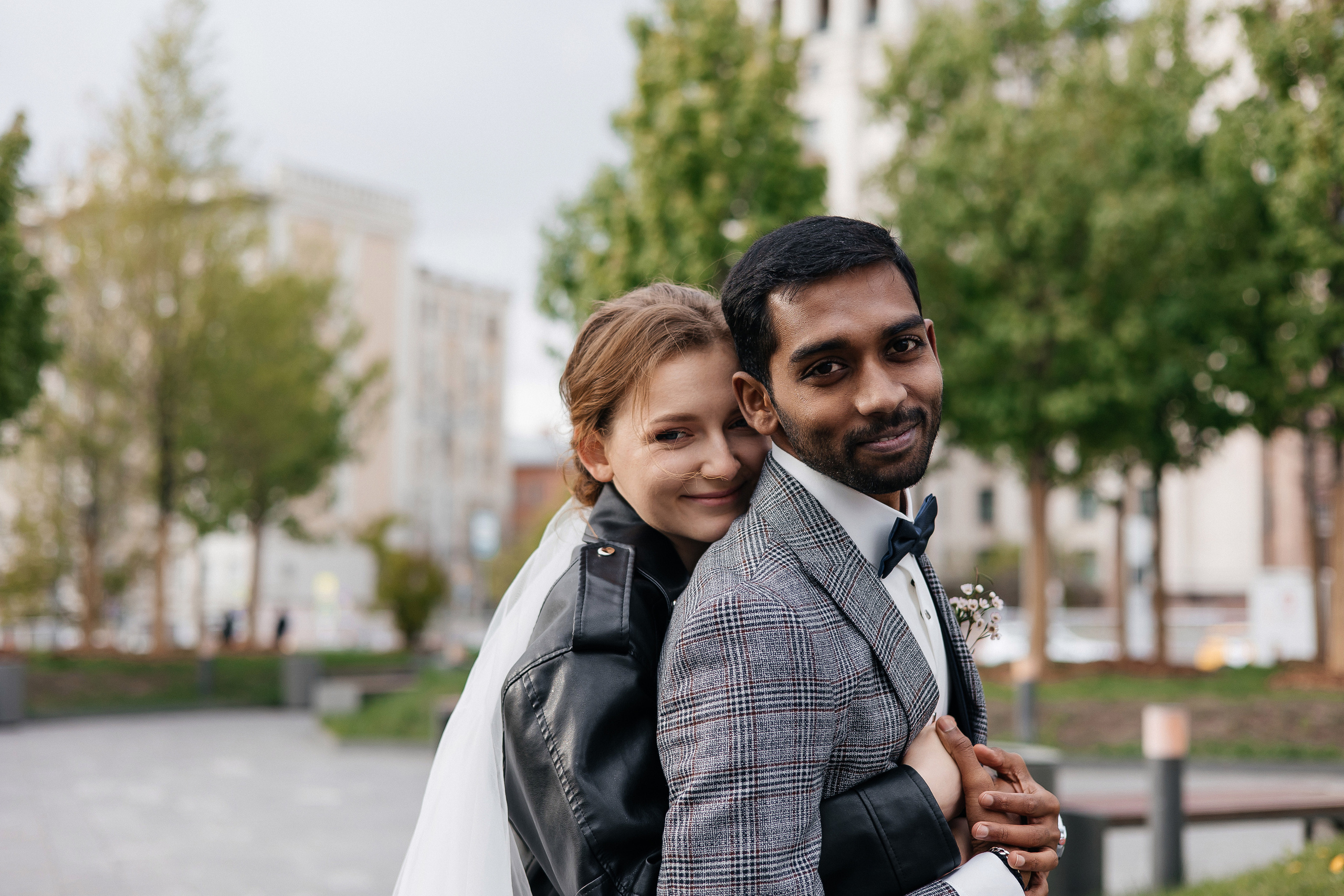 Полина и Вигнеш (ЗАГС + прогулка). Фотограф в Москве Екатерина Потапова