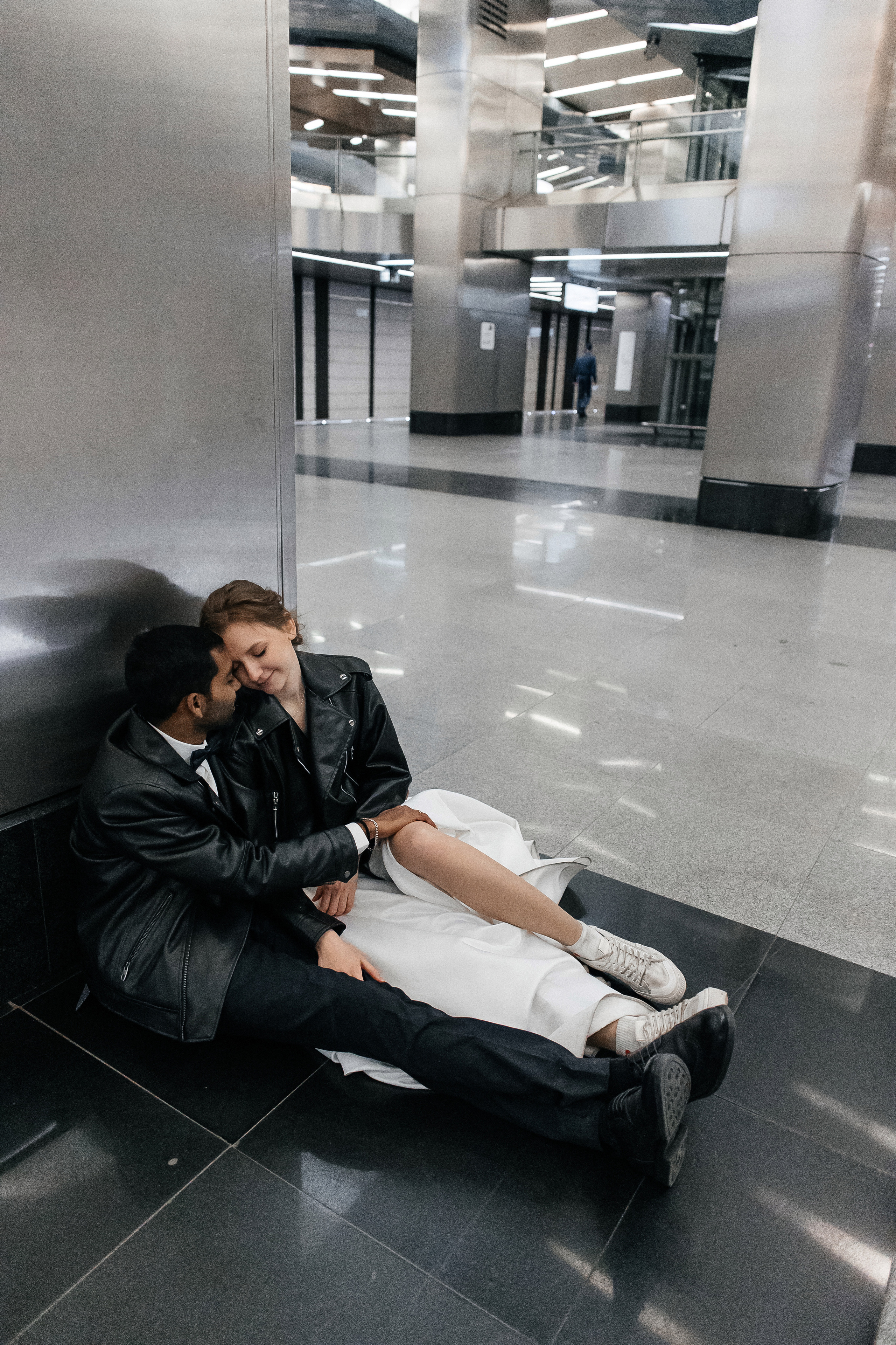 Полина и Вигнеш (ЗАГС + прогулка). Фотограф в Москве Екатерина Потапова