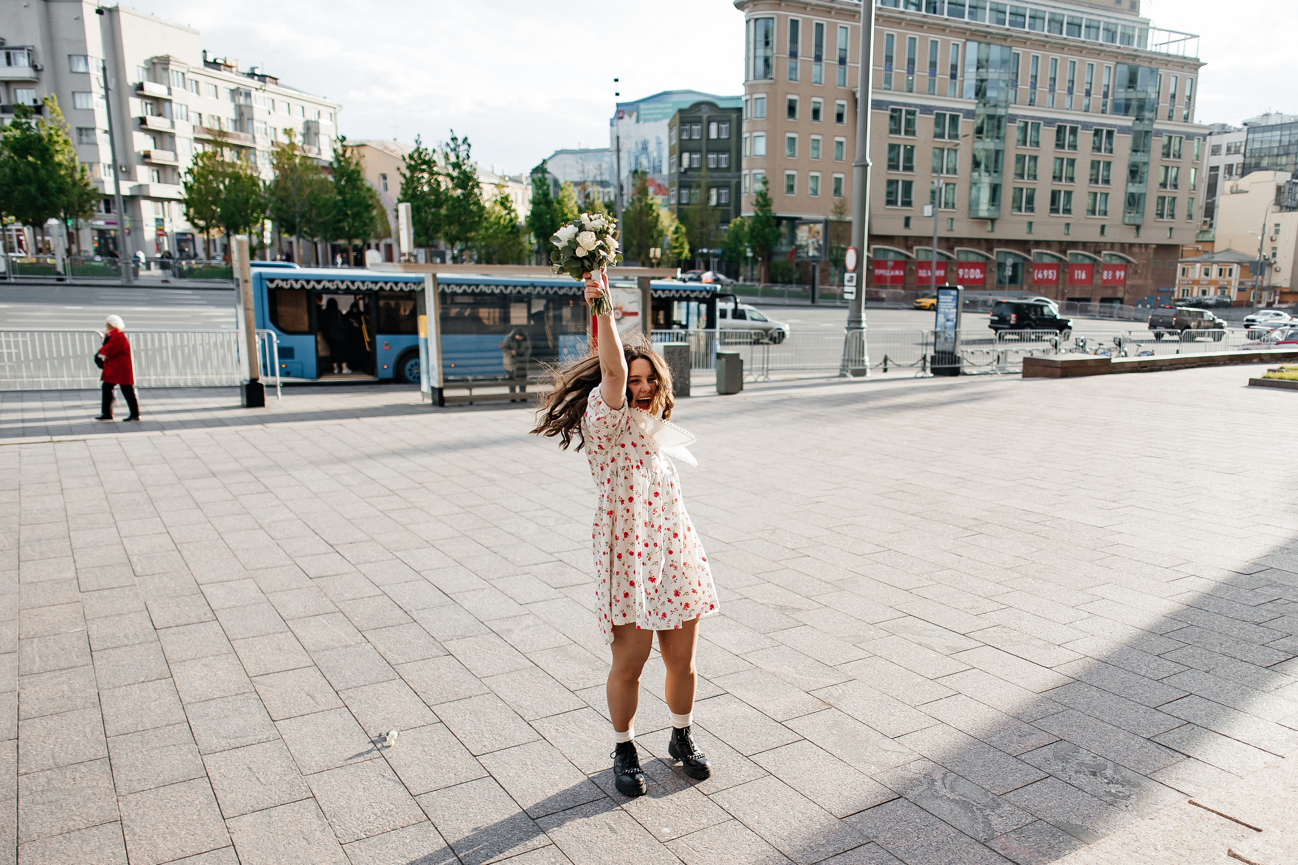 Полина и Вигнеш (ЗАГС + прогулка). Фотограф в Москве Екатерина Потапова