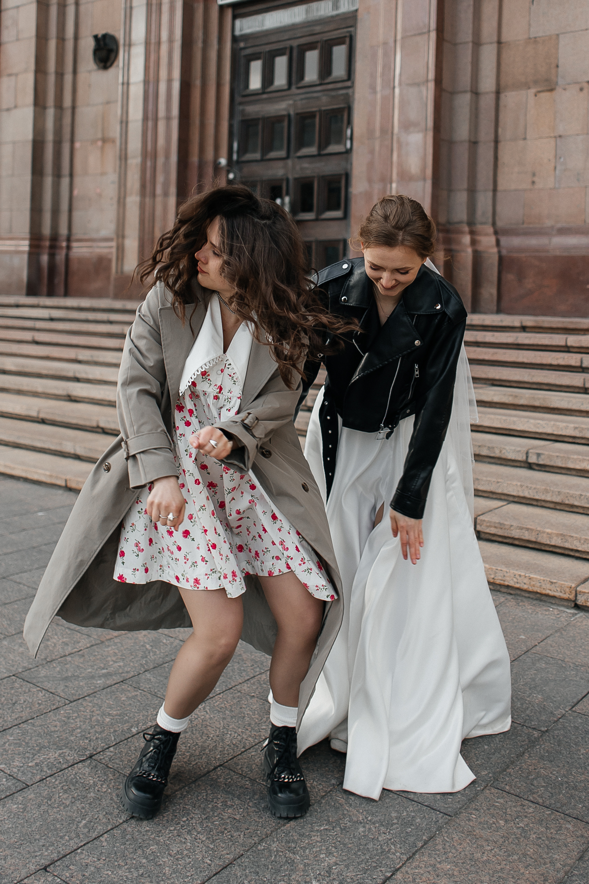 Полина и Вигнеш (ЗАГС + прогулка). Фотограф в Москве Екатерина Потапова