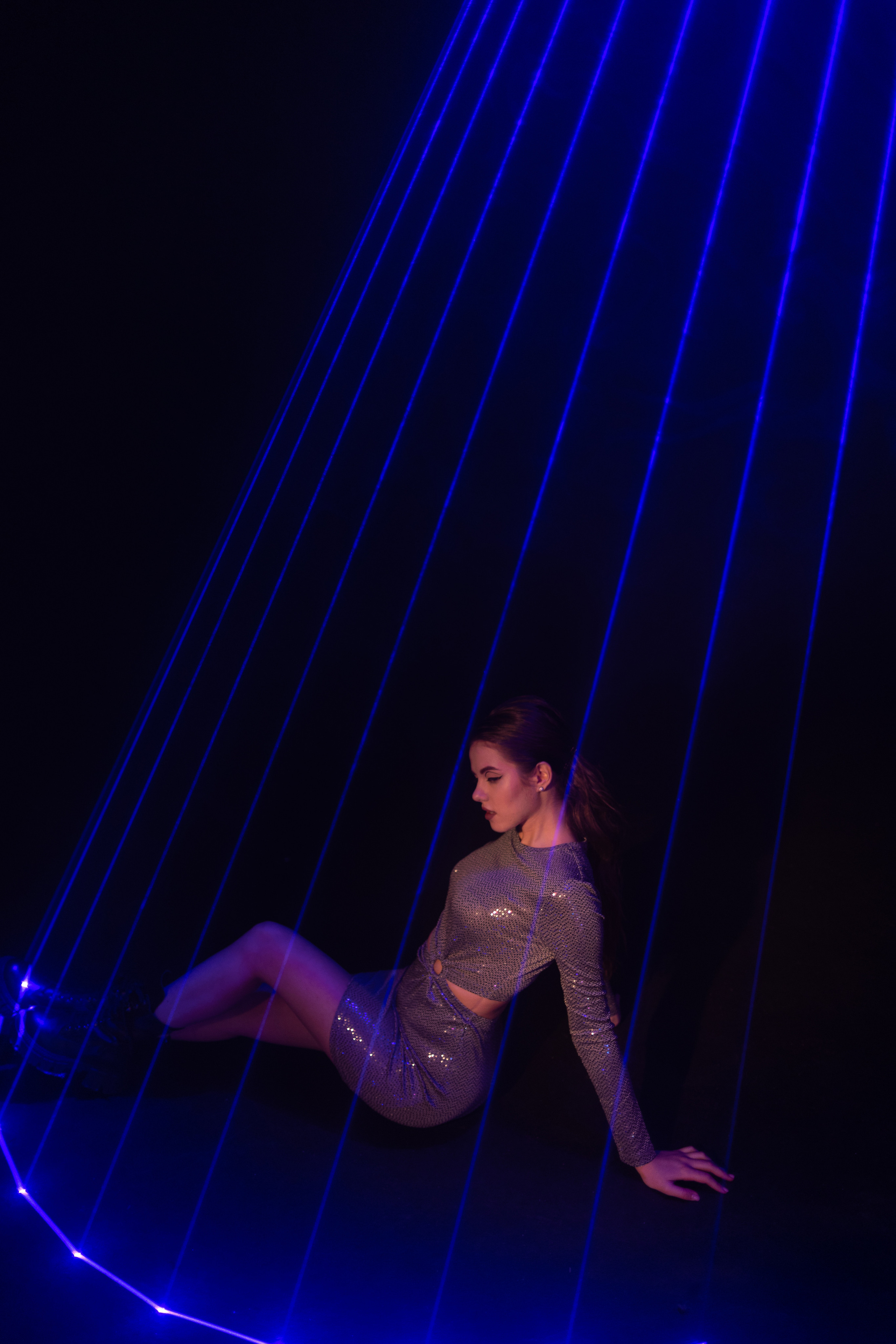 Съемка с лазерами. Фотограф в Москве Екатерина Потапова