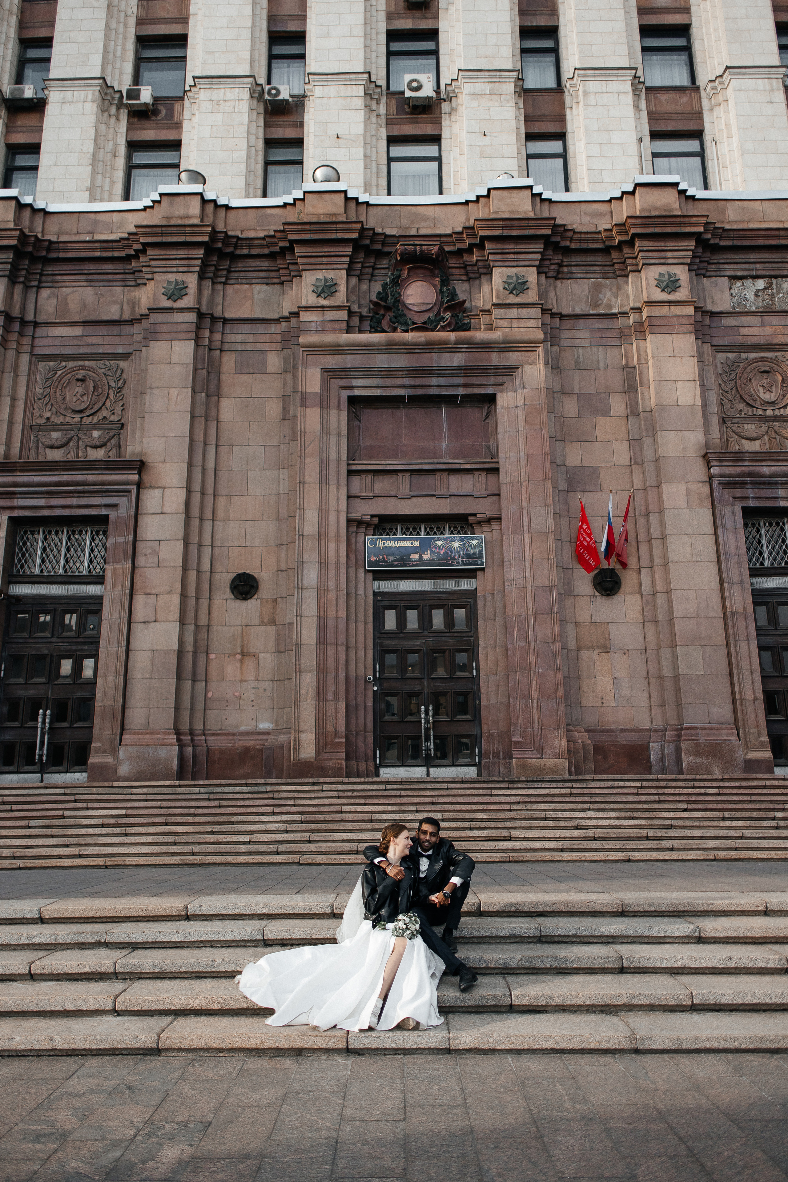 Полина и Вигнеш (ЗАГС + прогулка). Фотограф в Москве Екатерина Потапова