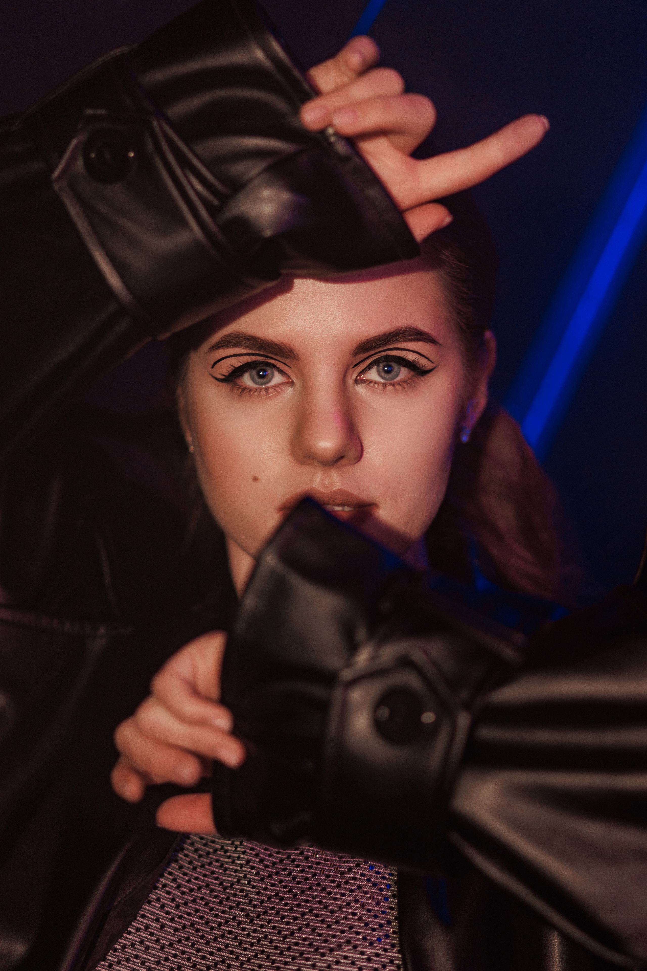 Съемка с лазерами. Фотограф в Москве Екатерина Потапова