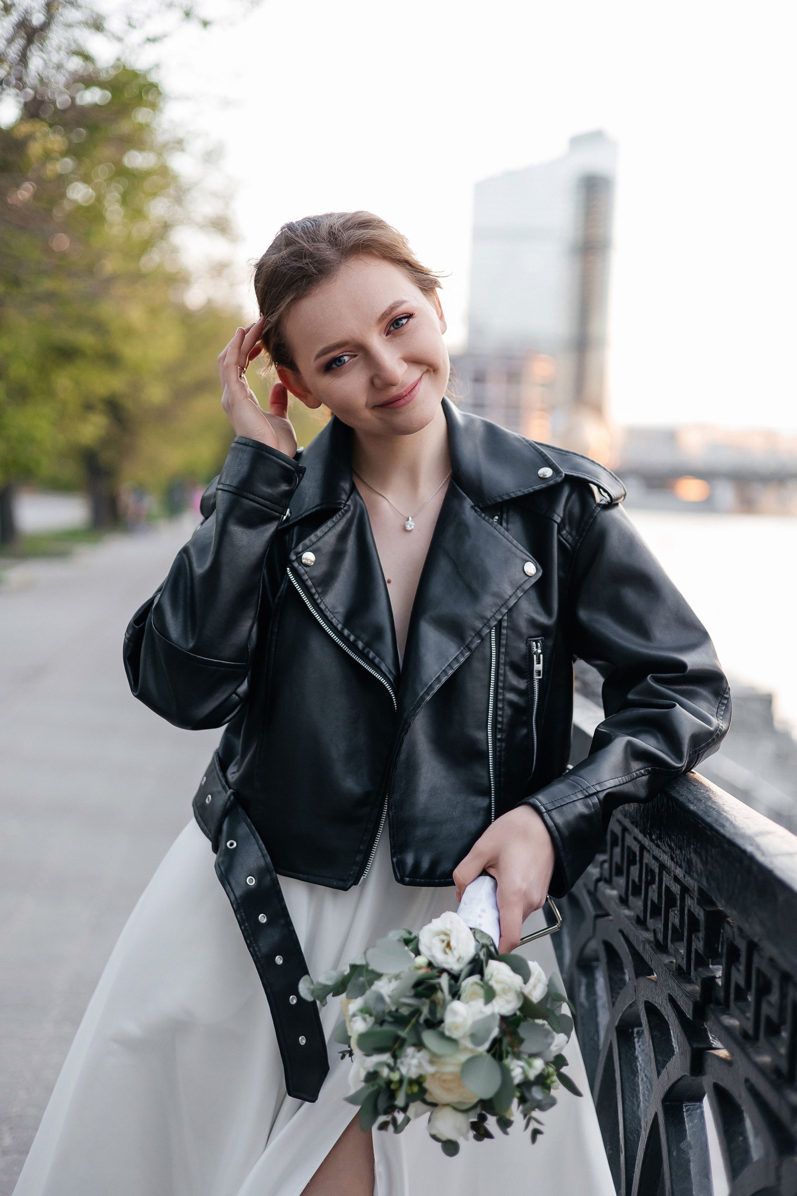 Полина и Вигнеш (ЗАГС + прогулка). Фотограф в Москве Екатерина Потапова