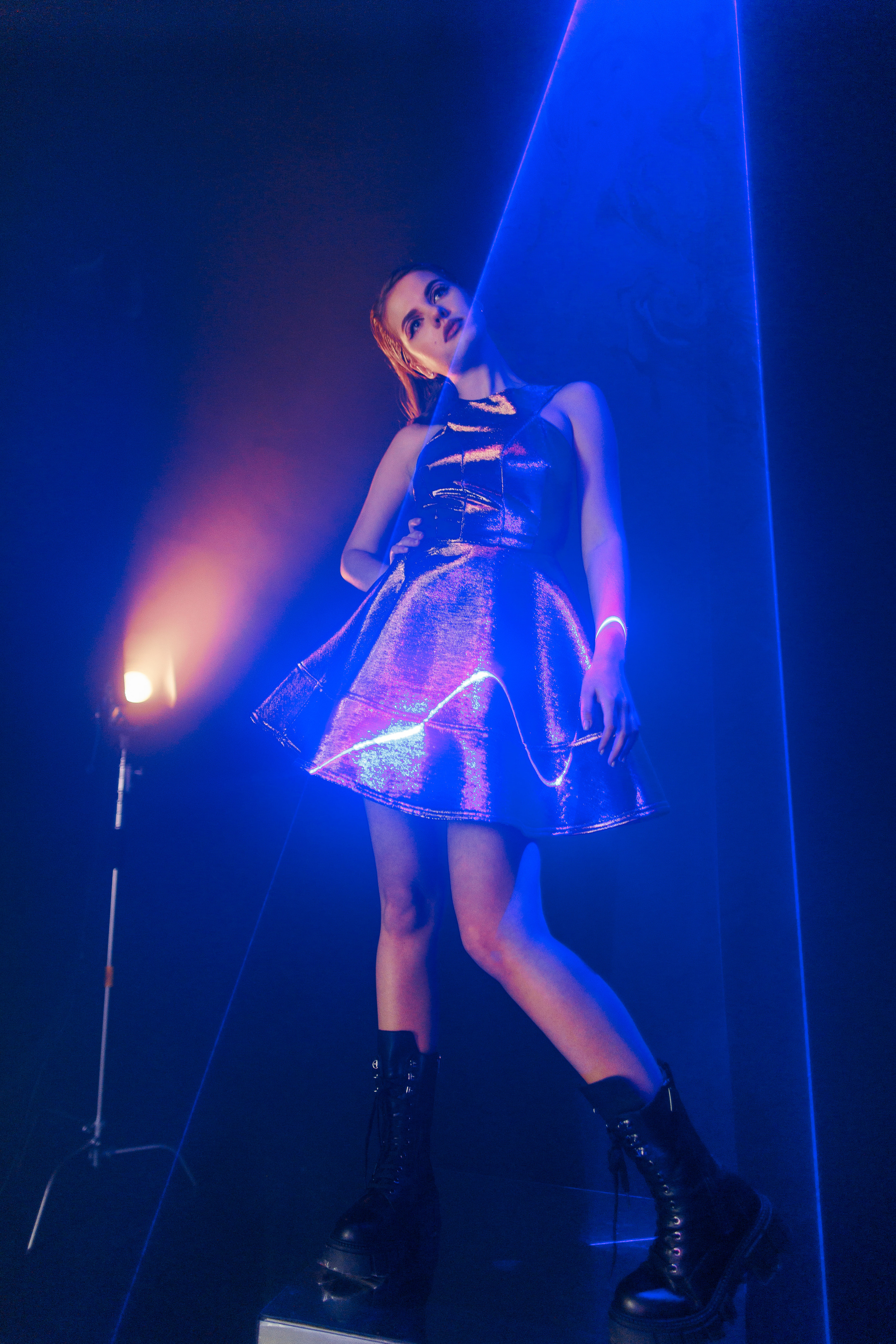 Съемка с лазерами. Фотограф в Москве Екатерина Потапова