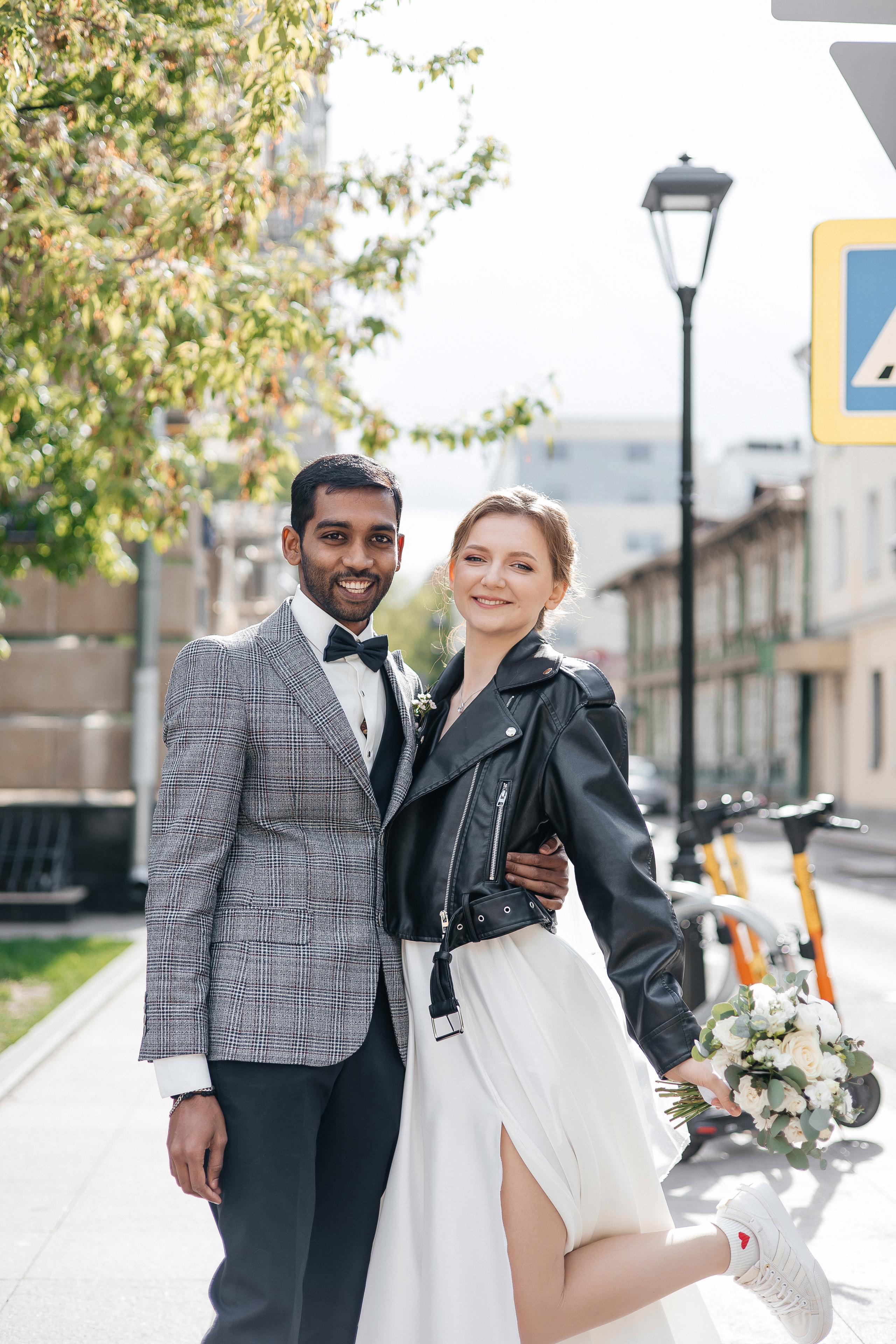 Полина и Вигнеш (ЗАГС + прогулка). Фотограф в Москве Екатерина Потапова