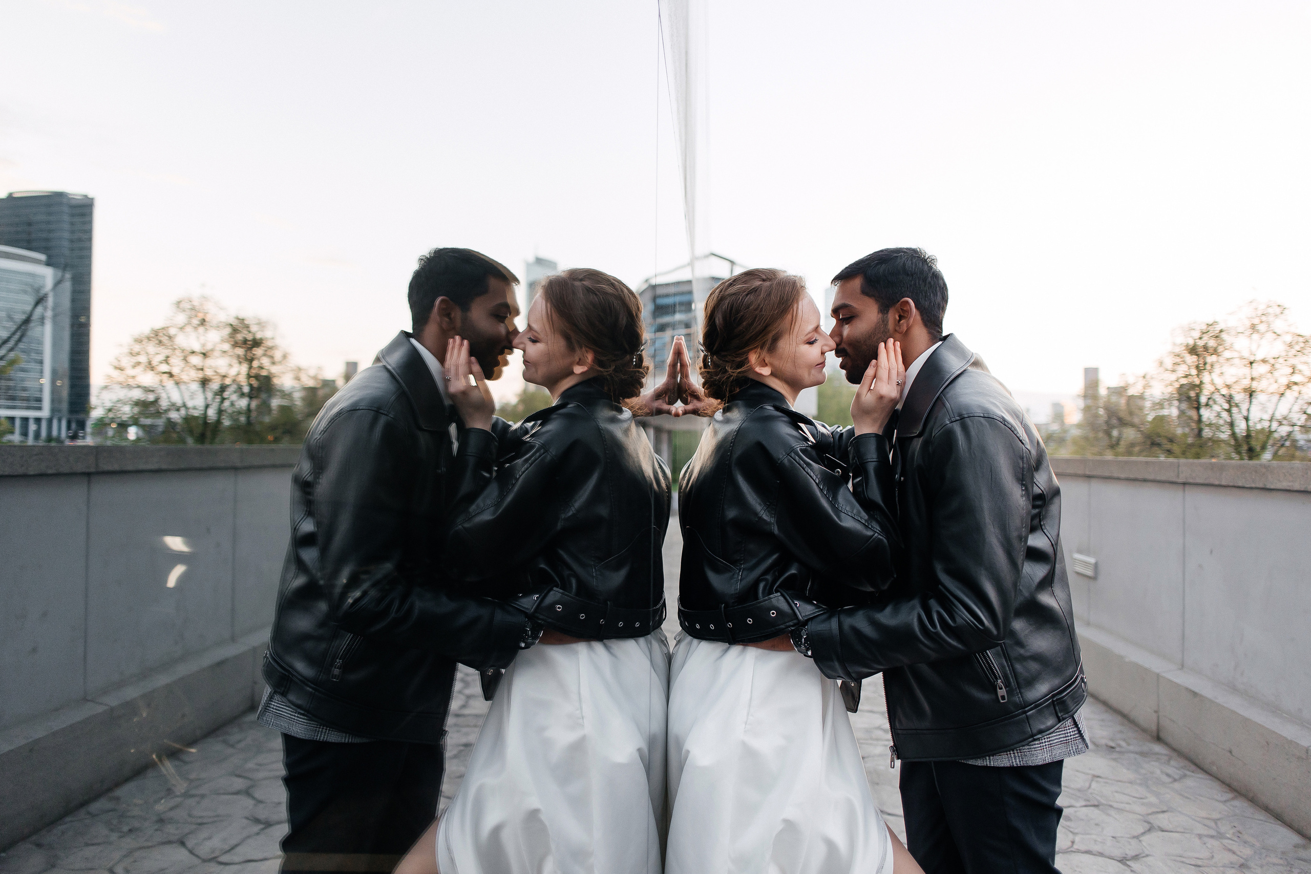 Полина и Вигнеш (ЗАГС + прогулка). Фотограф в Москве Екатерина Потапова