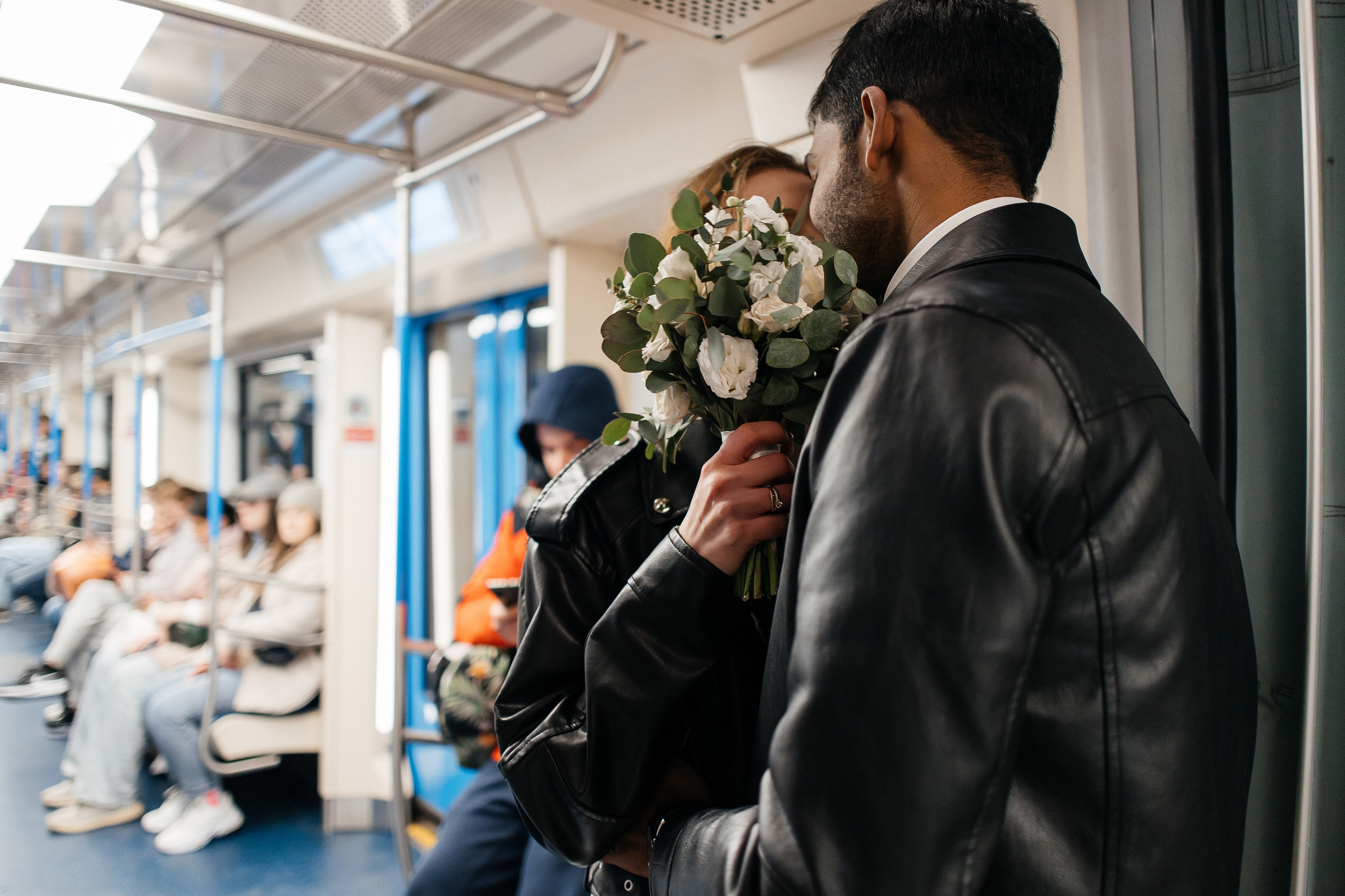 Полина и Вигнеш (ЗАГС + прогулка). Фотограф в Москве Екатерина Потапова