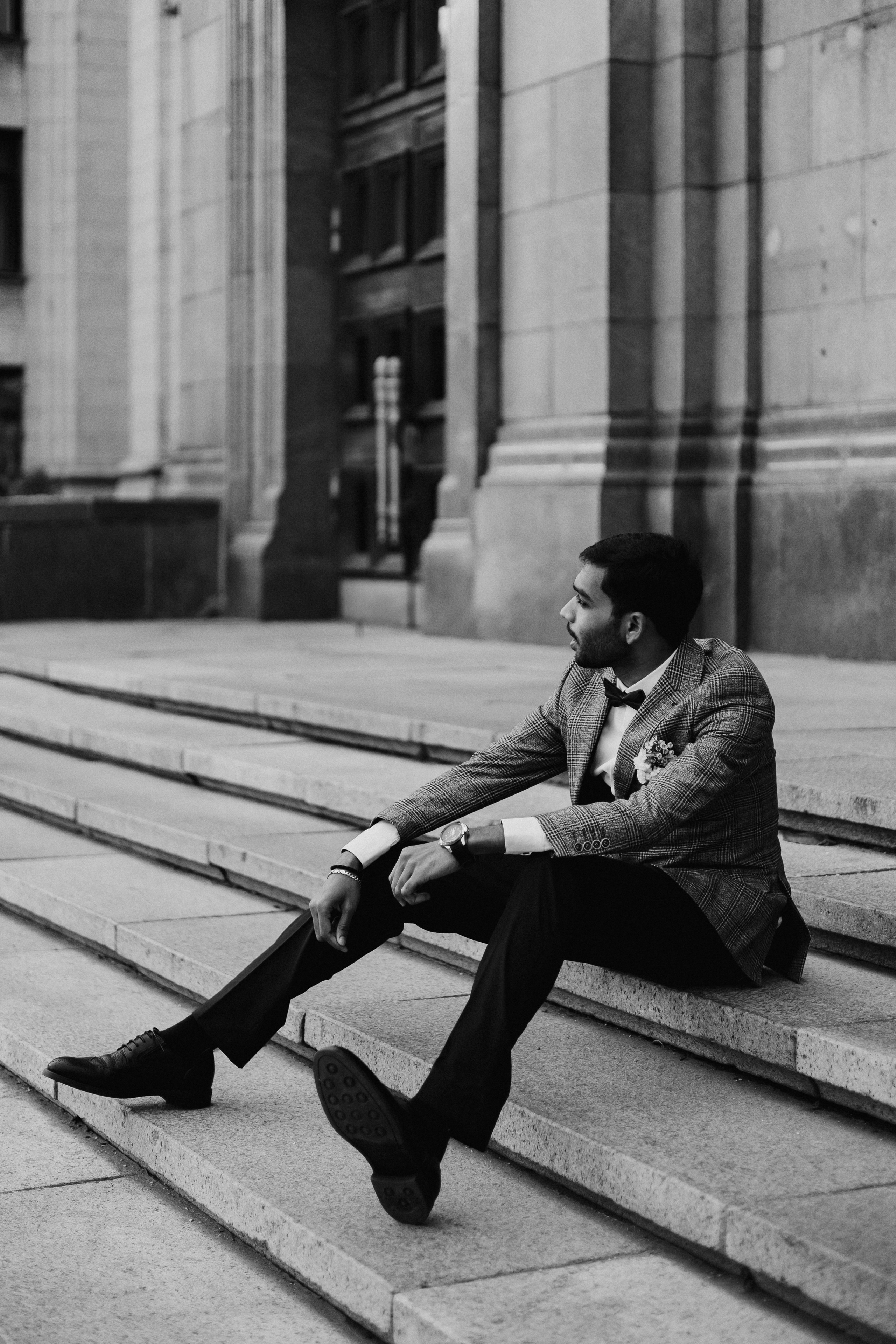 Полина и Вигнеш (ЗАГС + прогулка). Фотограф в Москве Екатерина Потапова