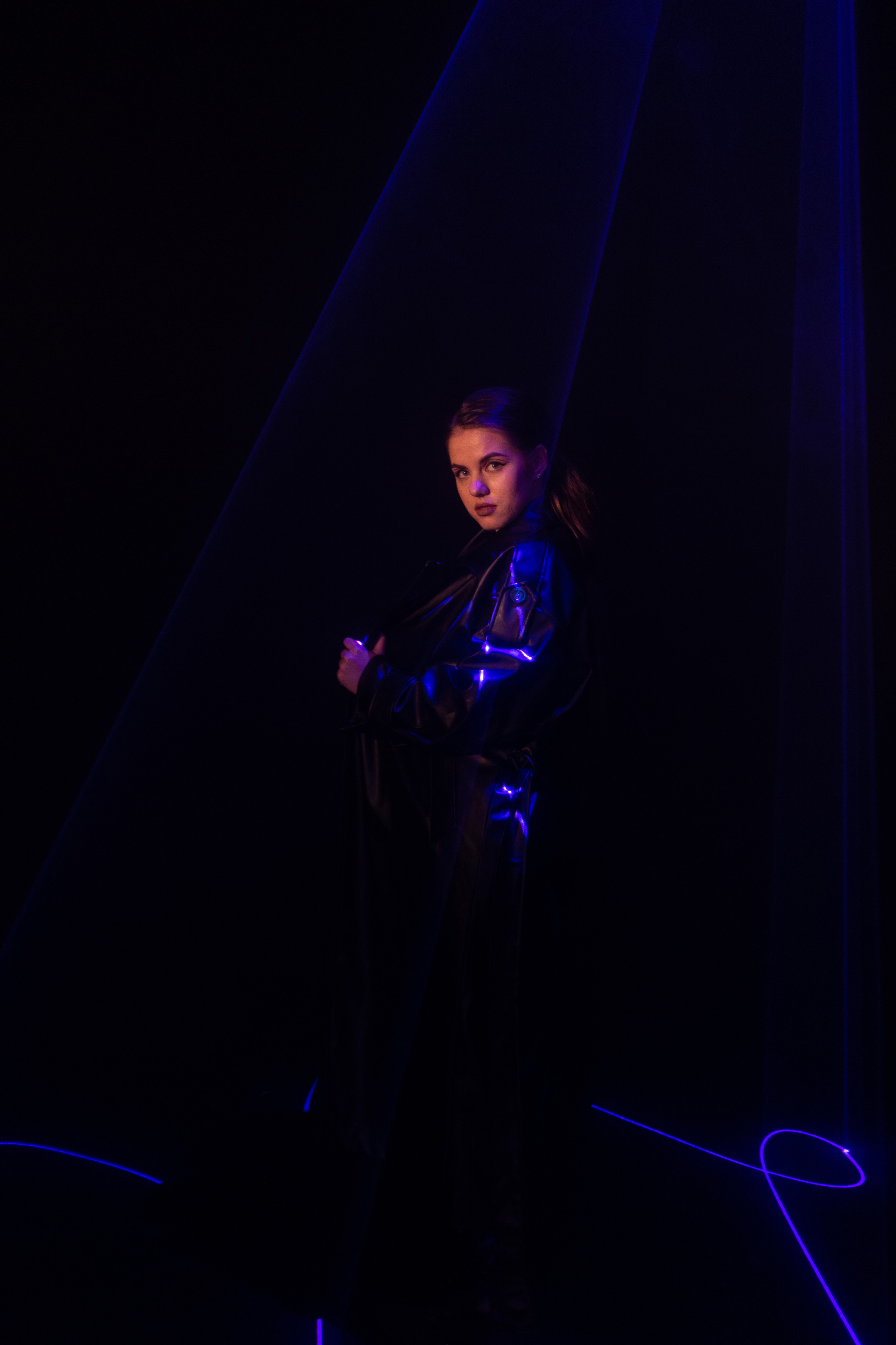 Съемка с лазерами. Фотограф в Москве Екатерина Потапова