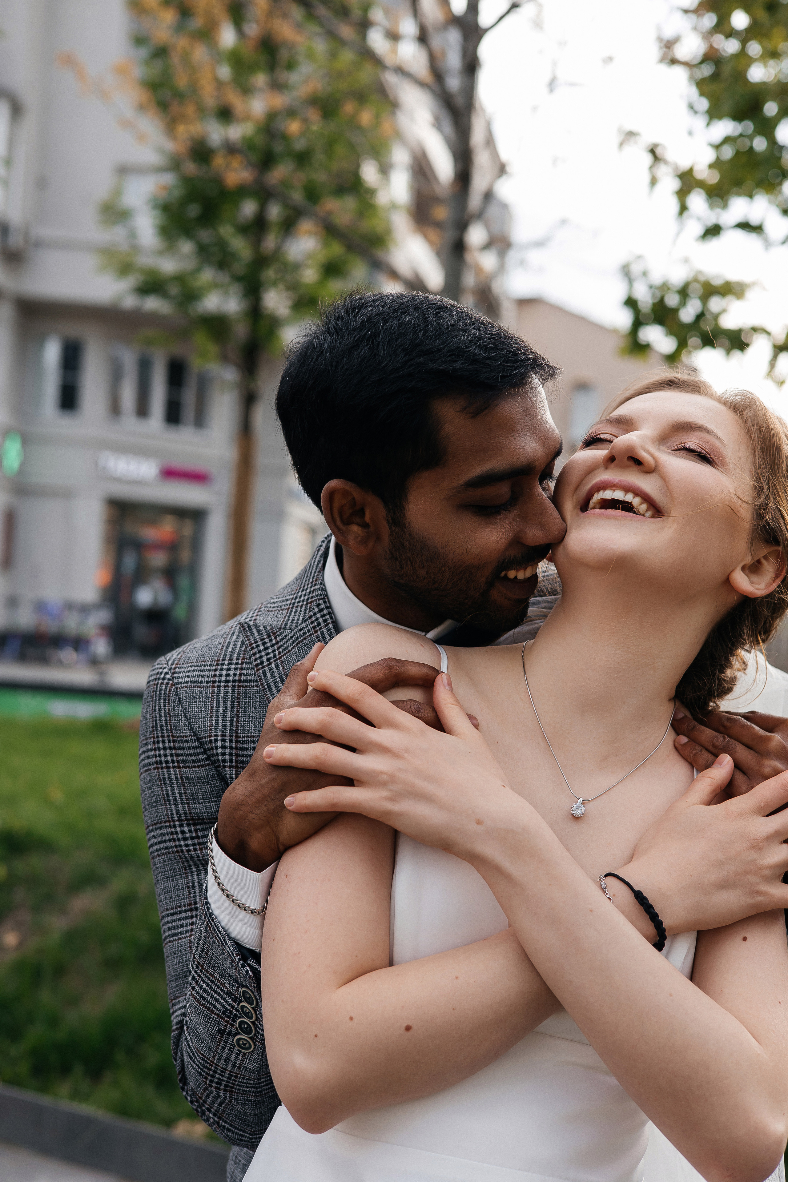 Полина и Вигнеш (ЗАГС + прогулка). Фотограф в Москве Екатерина Потапова