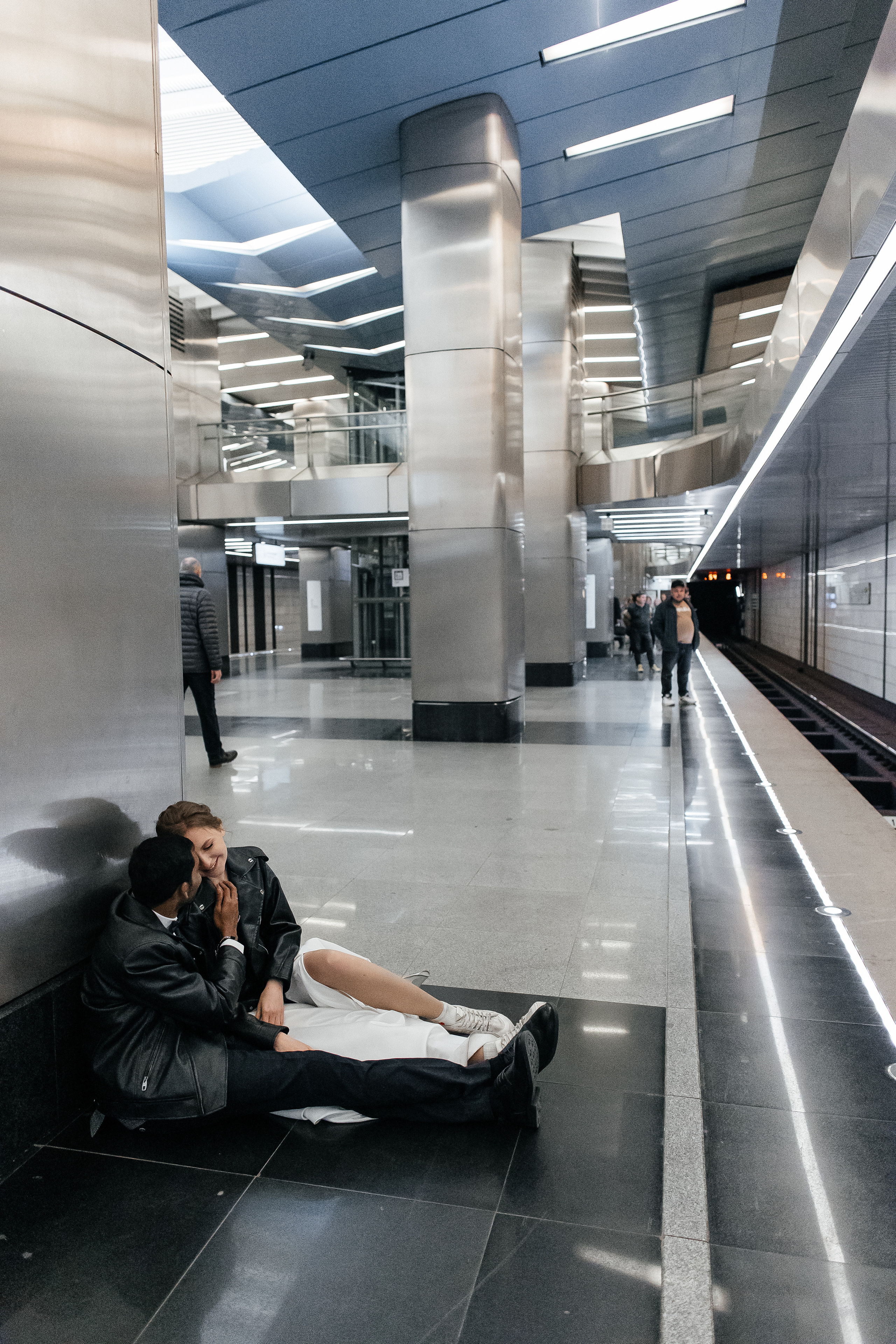 Полина и Вигнеш (ЗАГС + прогулка). Фотограф в Москве Екатерина Потапова