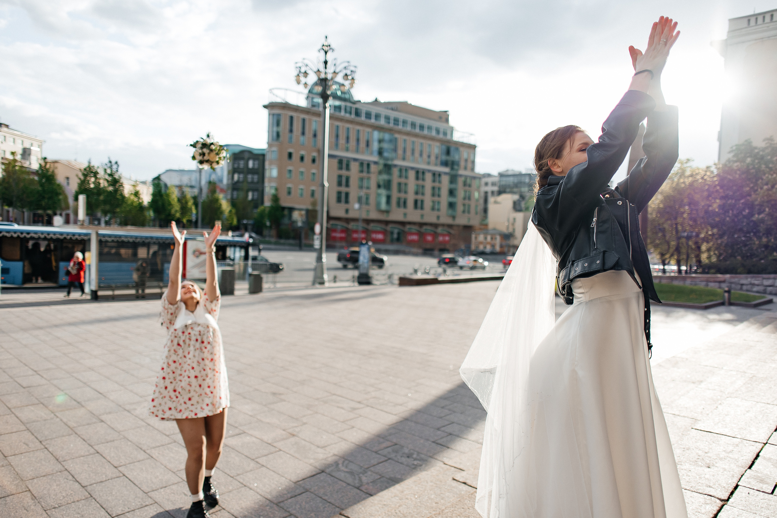 Полина и Вигнеш (ЗАГС + прогулка). Фотограф в Москве Екатерина Потапова