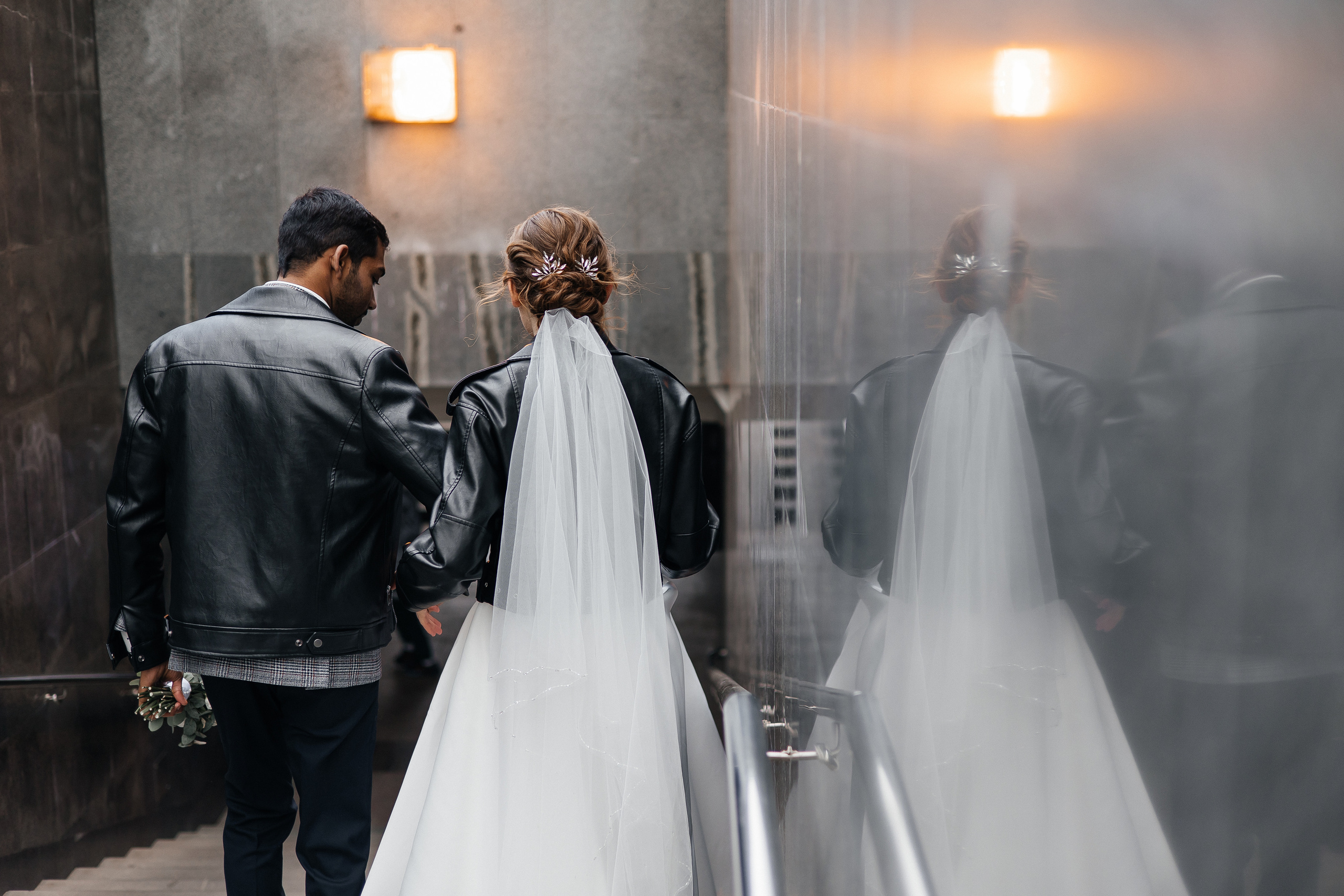 Полина и Вигнеш (ЗАГС + прогулка). Фотограф в Москве Екатерина Потапова